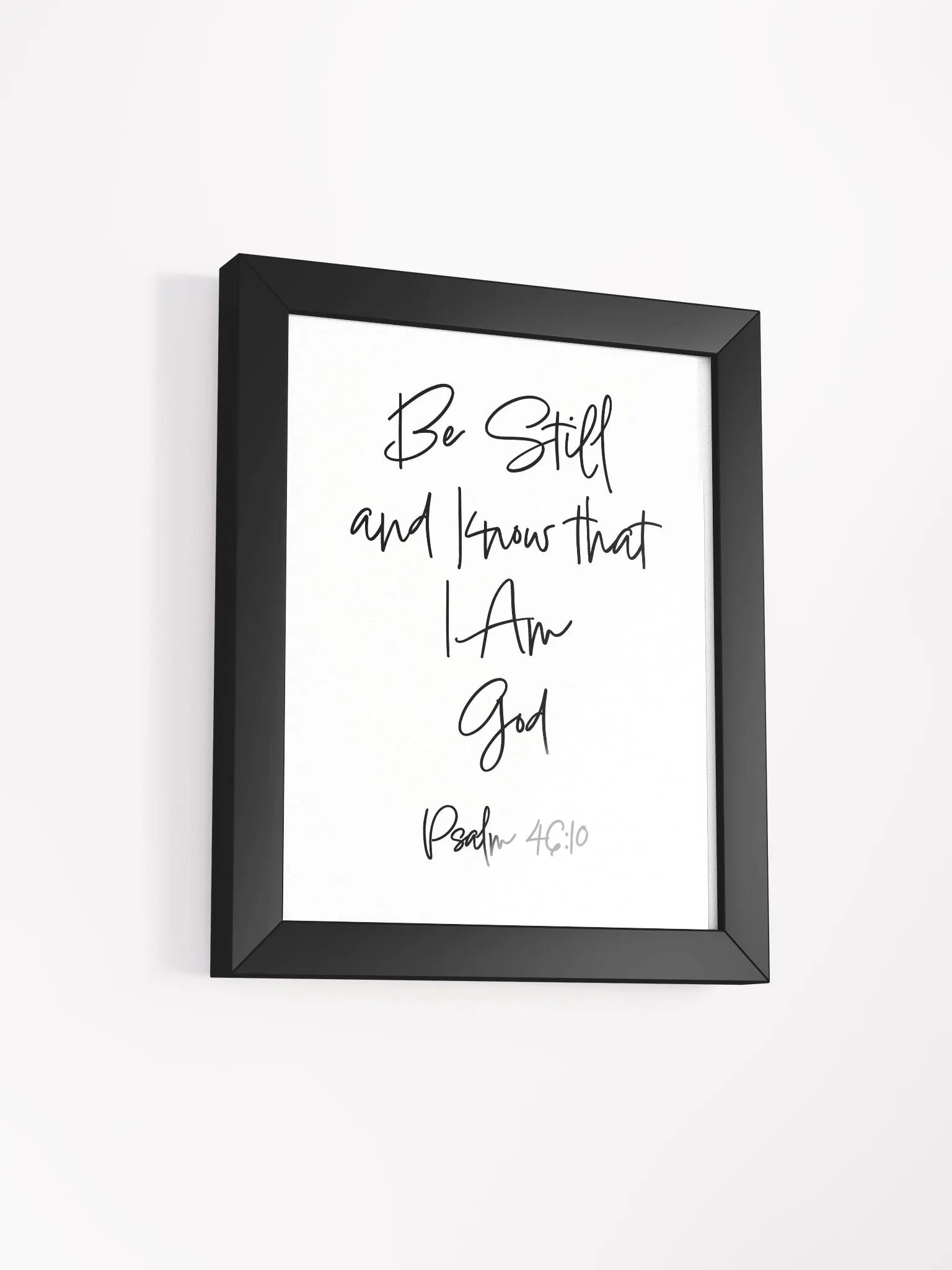 Be Still - Framed Print product image (2)