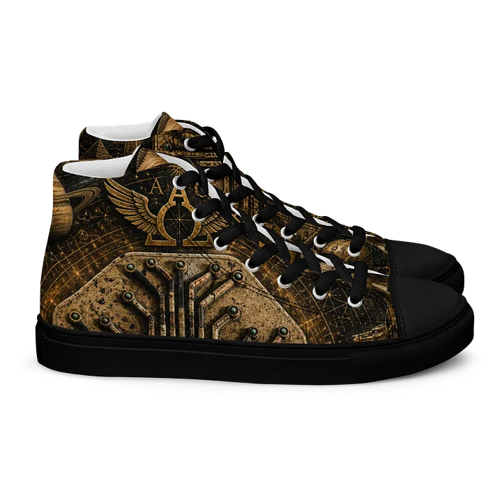 Aliencarving's Alpha and Omega Mens High-Tops product image (2)