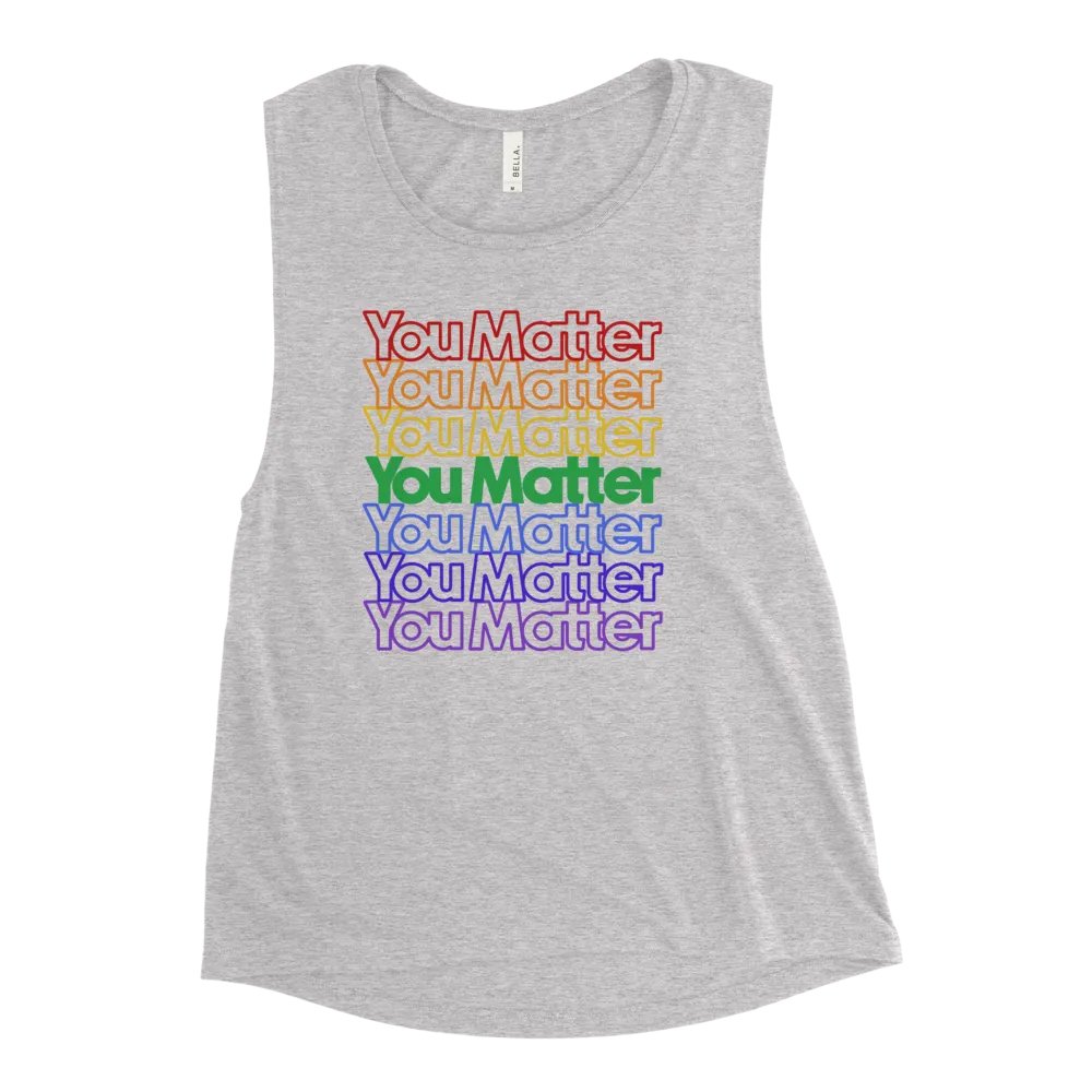 You Matter Fade (Pride) Tank Top product image (18)