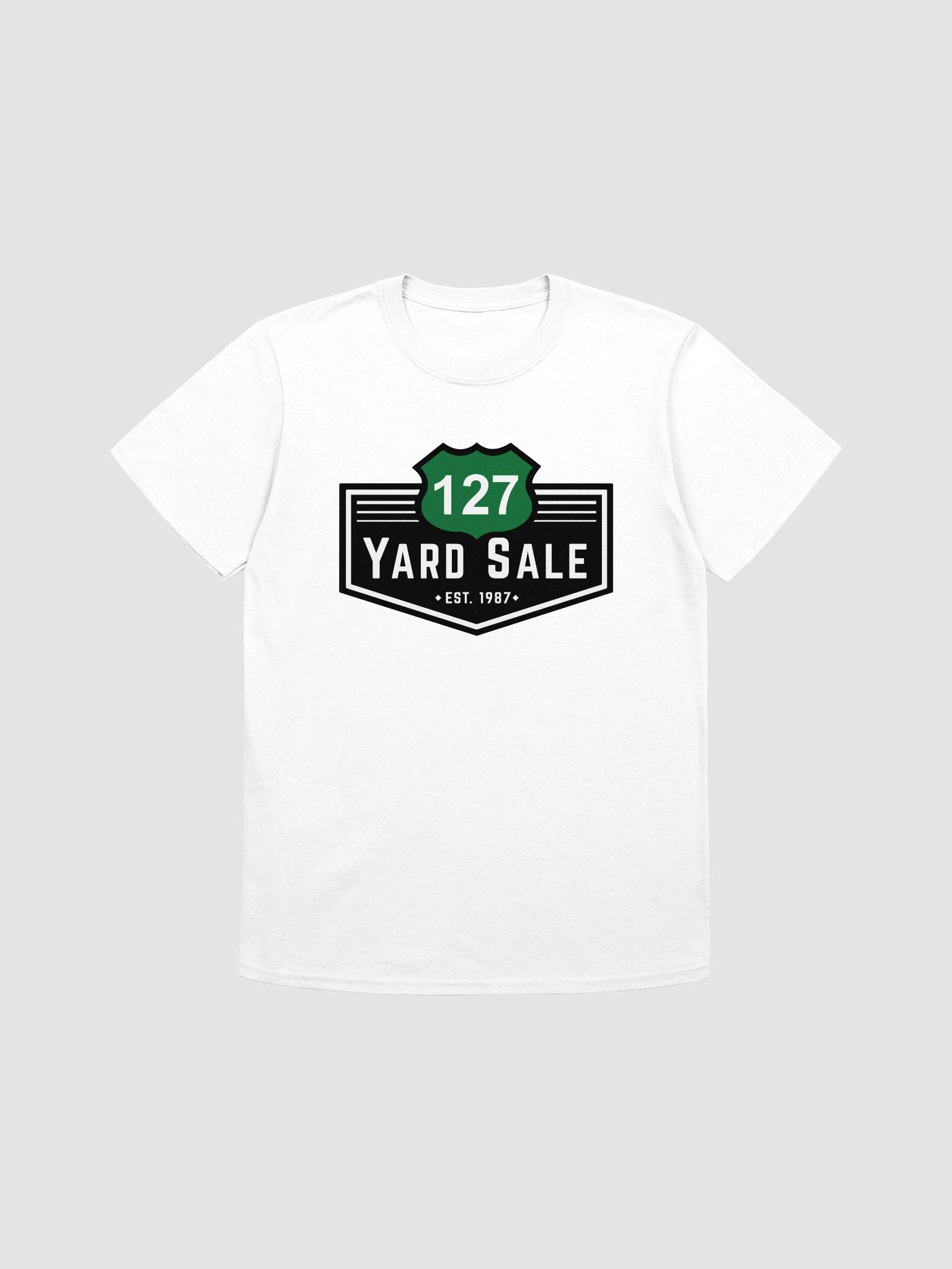 127 Yard Sale (2025) Vintage - Gildan Unisex Softstyle T-Shirt - White product image (1)