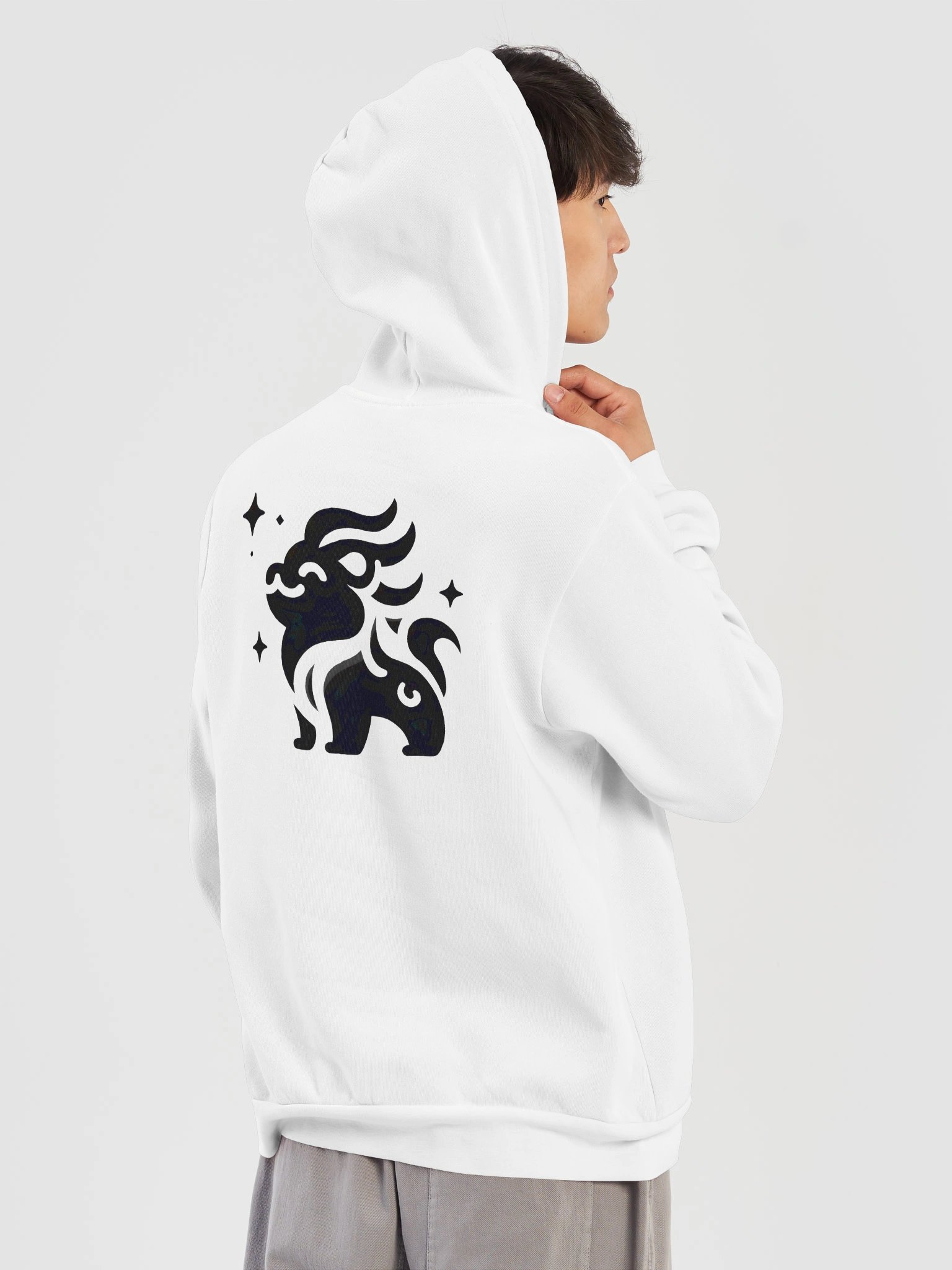 Signature White Premium Hoodie product image (1)