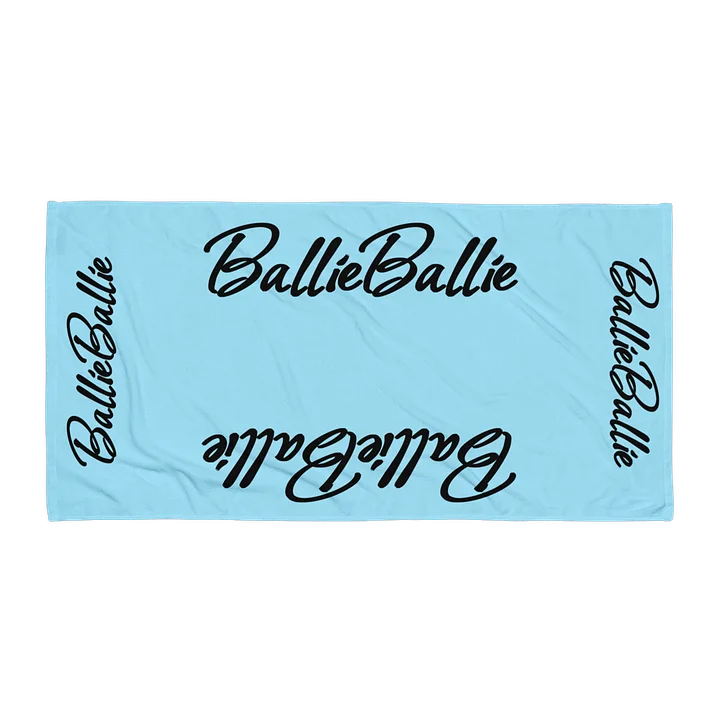 Strandhanddoek Columbia Blue product image (2)