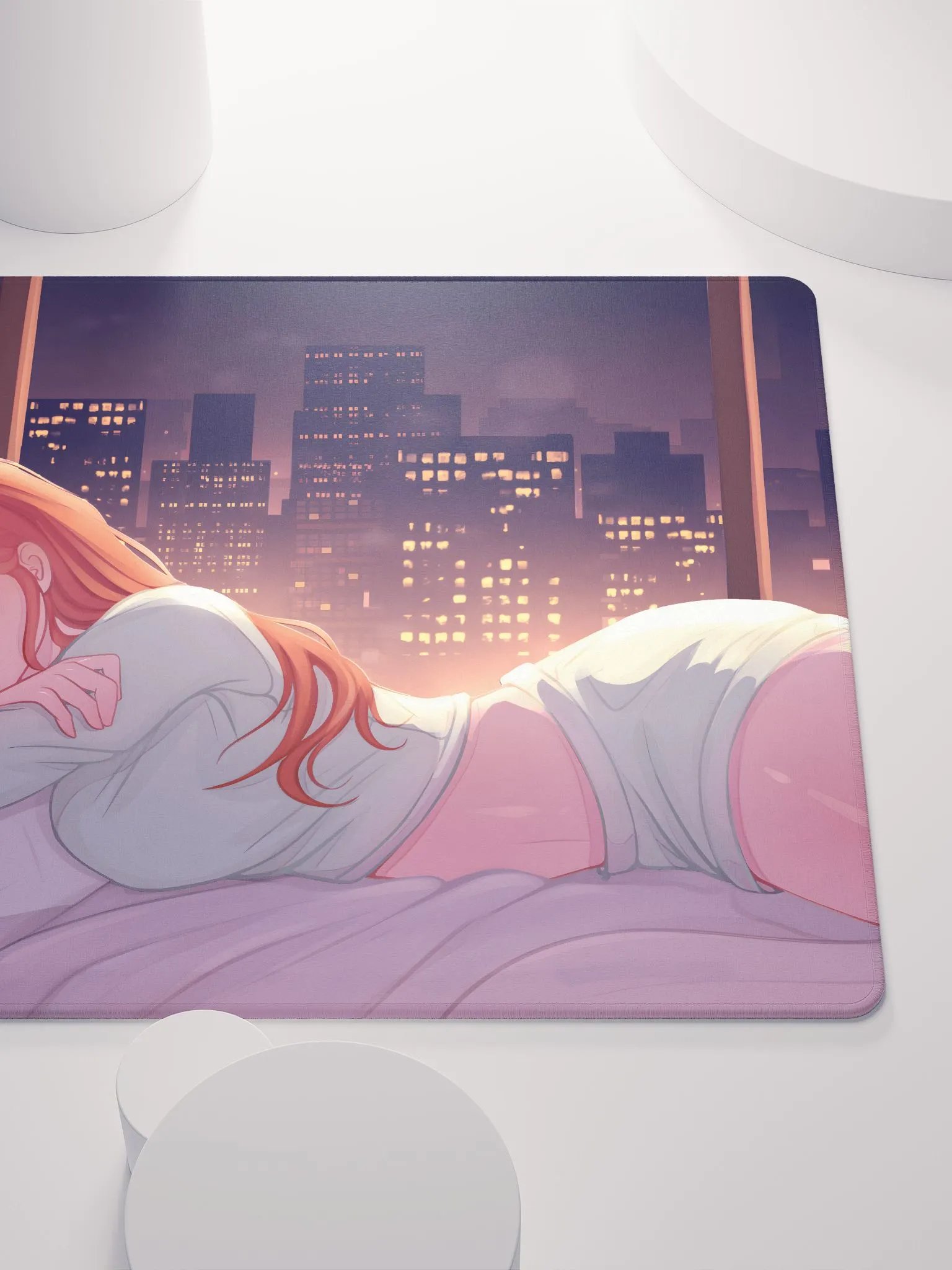 Cuddly Cityscape Gaming Mouse Pad product image (5)