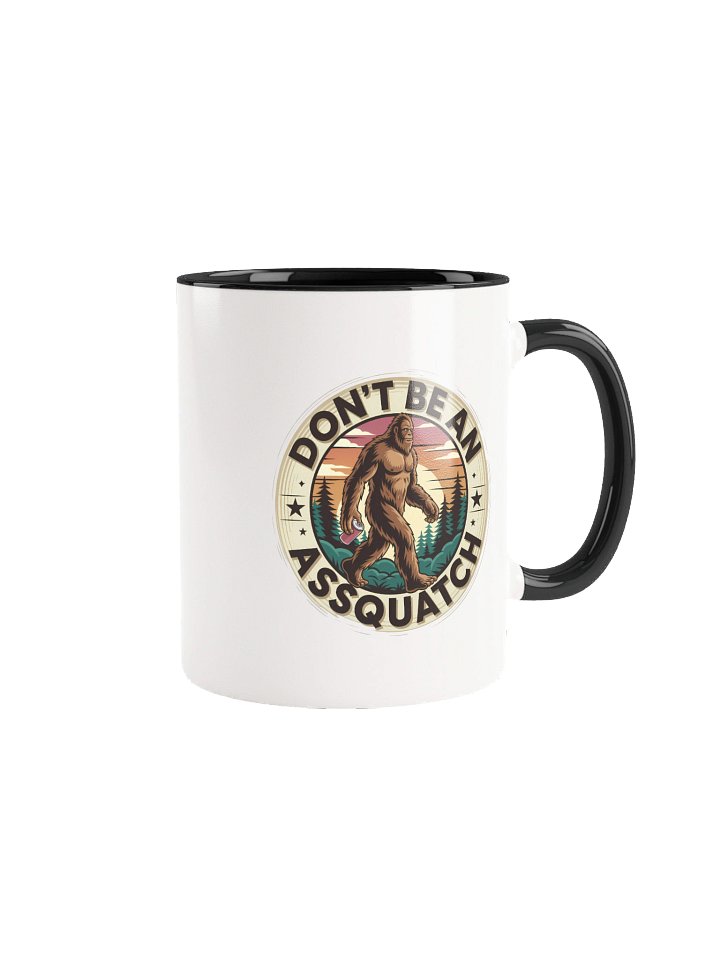 Sunset Sasquatch Ceramic Mug product image (1)