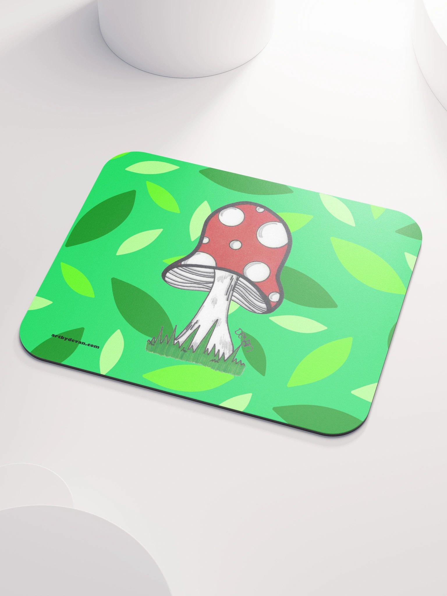 Big Red Mushroom Mousepad product image (3)