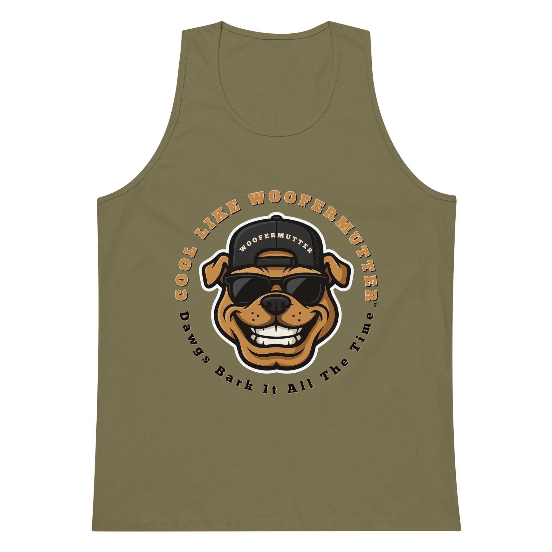Mens WooferMutter™ Premium Bulldog Tank product image (7)
