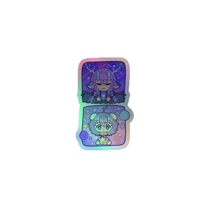 deery vs doggy Sticker product image (1)