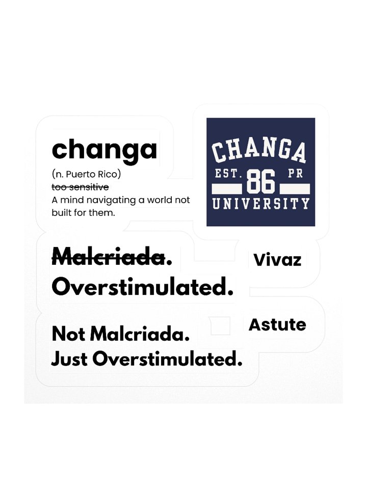 Changa Alumni Sticker Set product image (1)