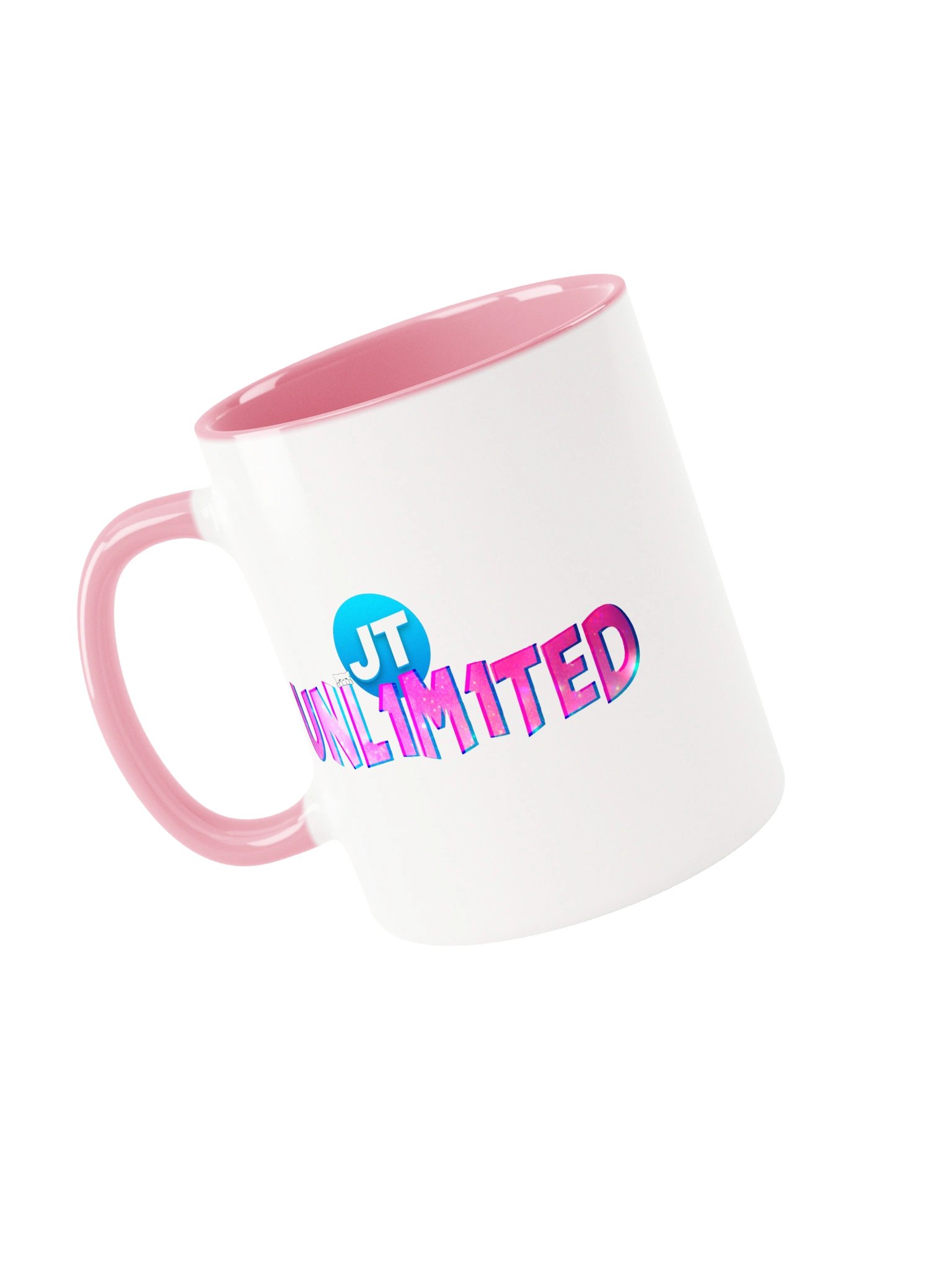 Glitched “JO3Y” Ceramic Mug product image (3)