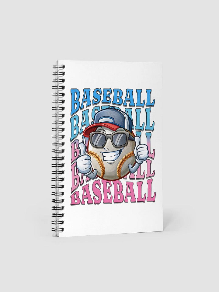 Baseball Thumbs Up Spiral Notebook product image (2)