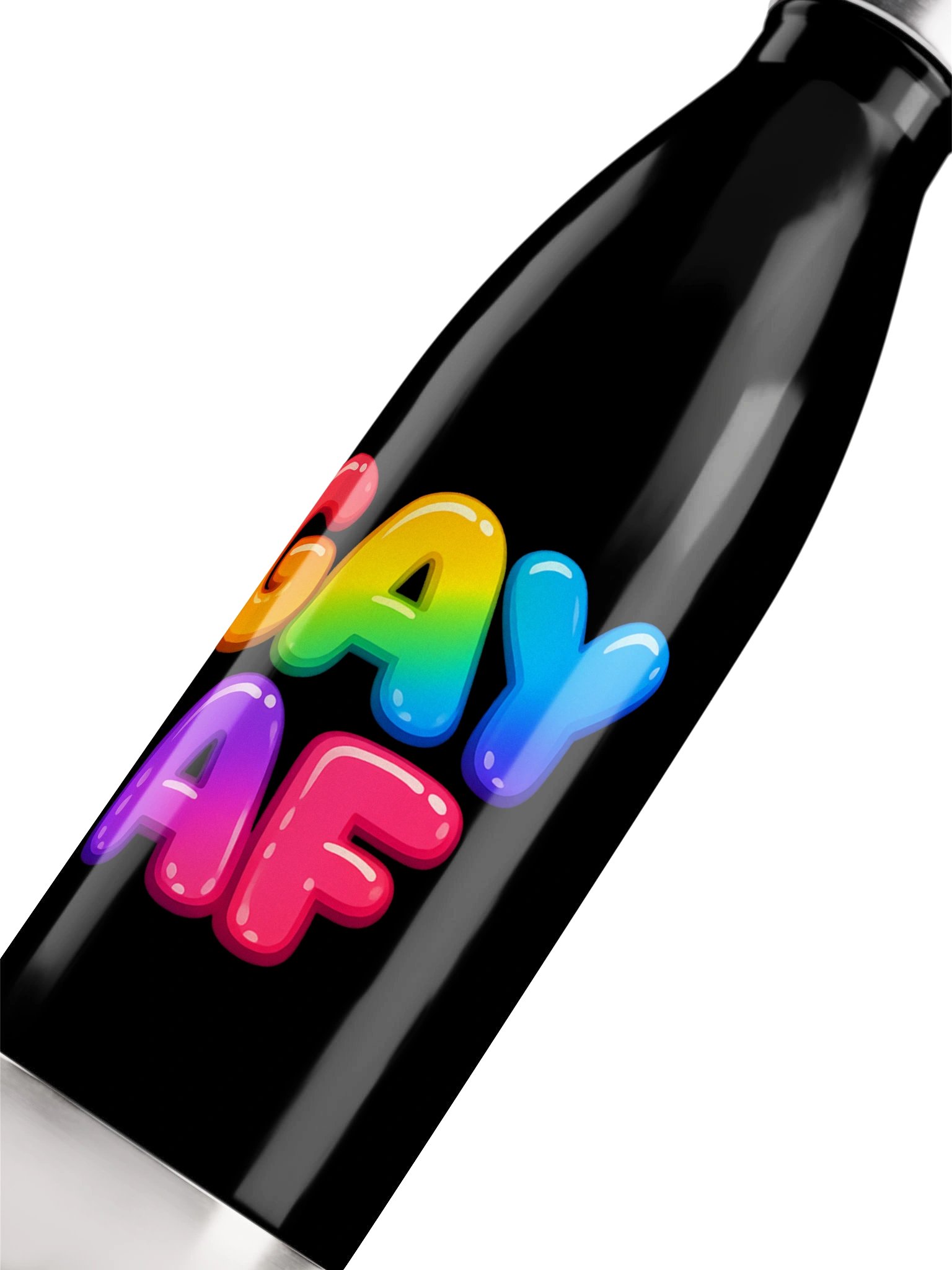 Gay AF Stainless: GAY AF Water Bottle product image (5)