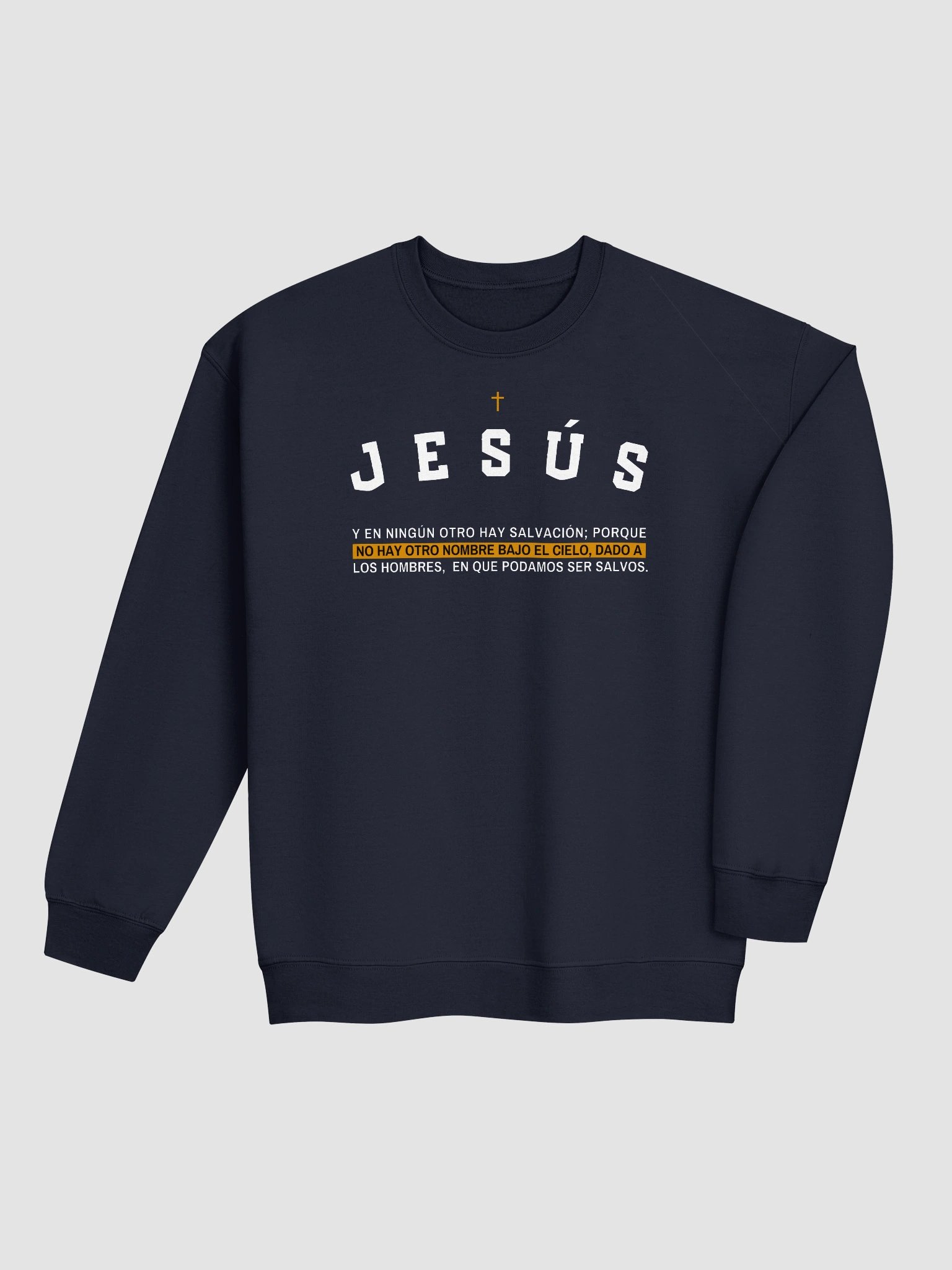 Sudadera Unisex Cuello Redondo | Y en ningún otro hay salvación product image (14)
