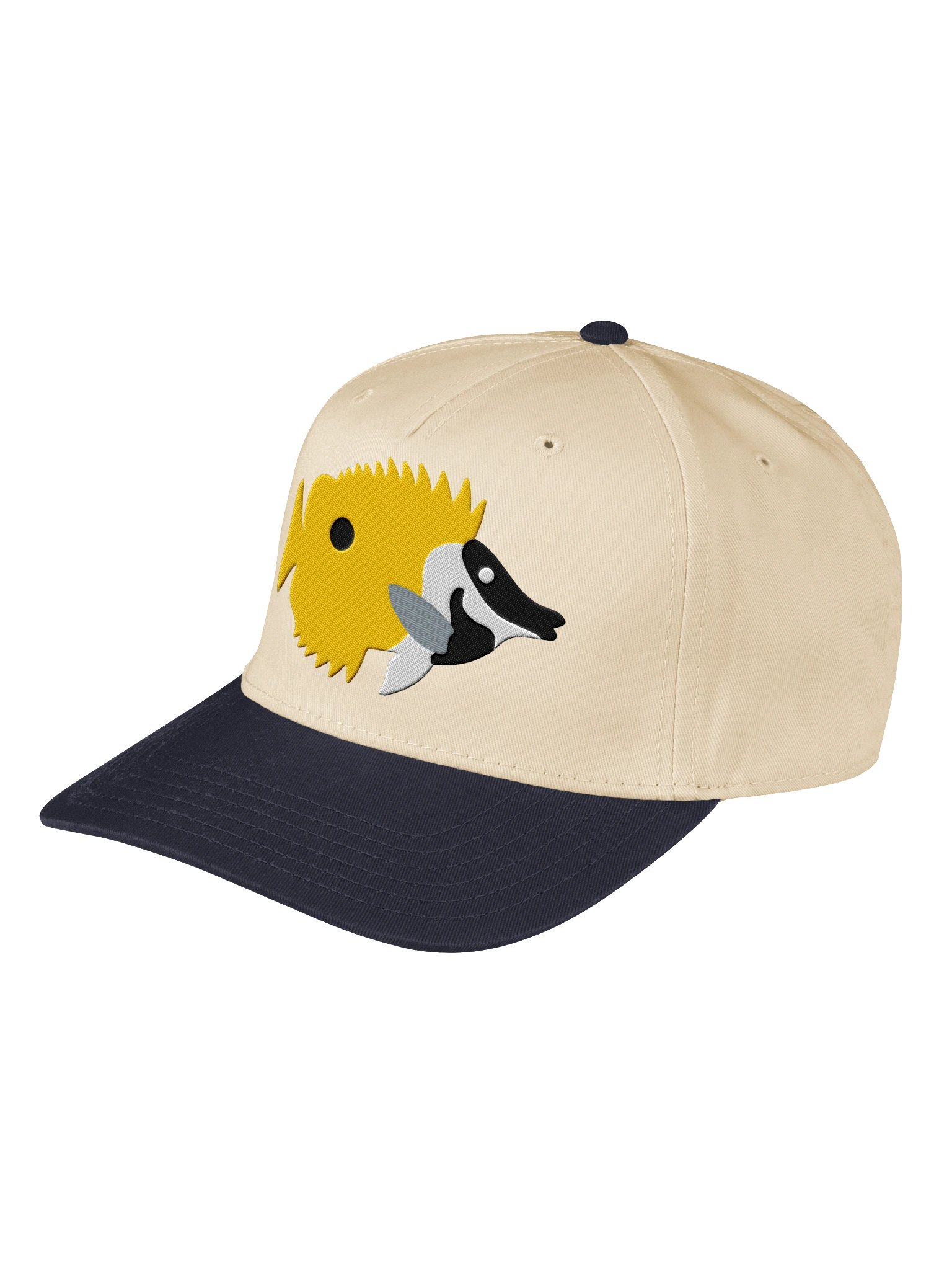 Foxface Rabbitfish Mid-Profile Baseball Cap (Embroidered) for Reef and Marine Aquarium Lovers product image (5)