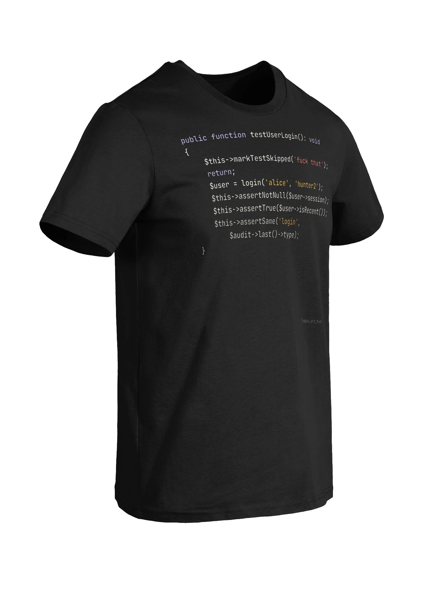 Skipped Test · PHP tee product image (12)