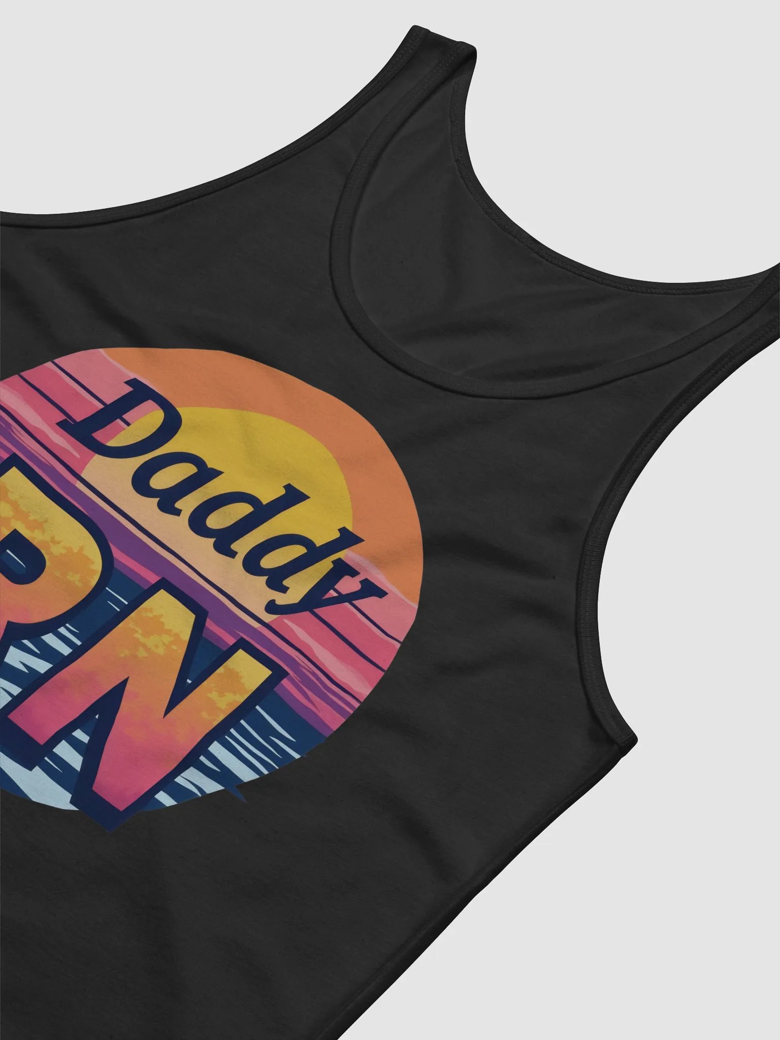 Sunset Daddy RN Jersey Tank product image (37)