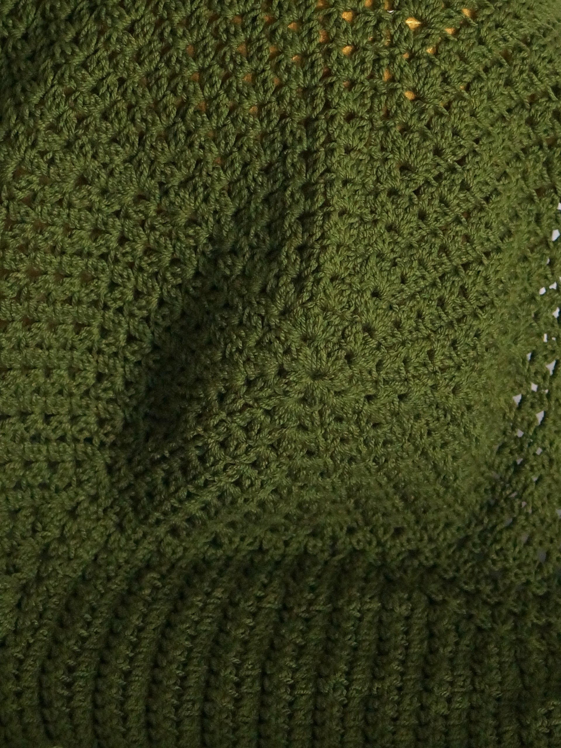 Double V stitch round blanket product image (2)