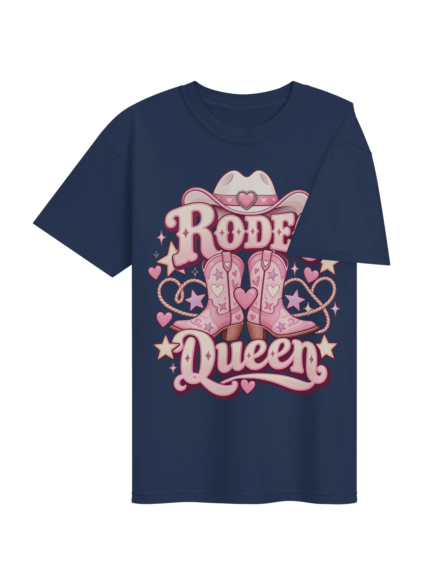 Retro Pink Rodeo Queen Shirt, Vintage Western Cowgirl Boots T-Shirt, Country Music Concert Tee, Howdy Southern Aesthetic Apparel product image (4)
