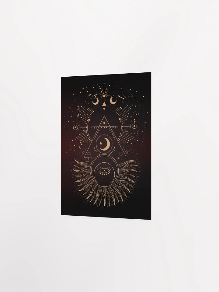 Celestial Geometry Poster product image (2)