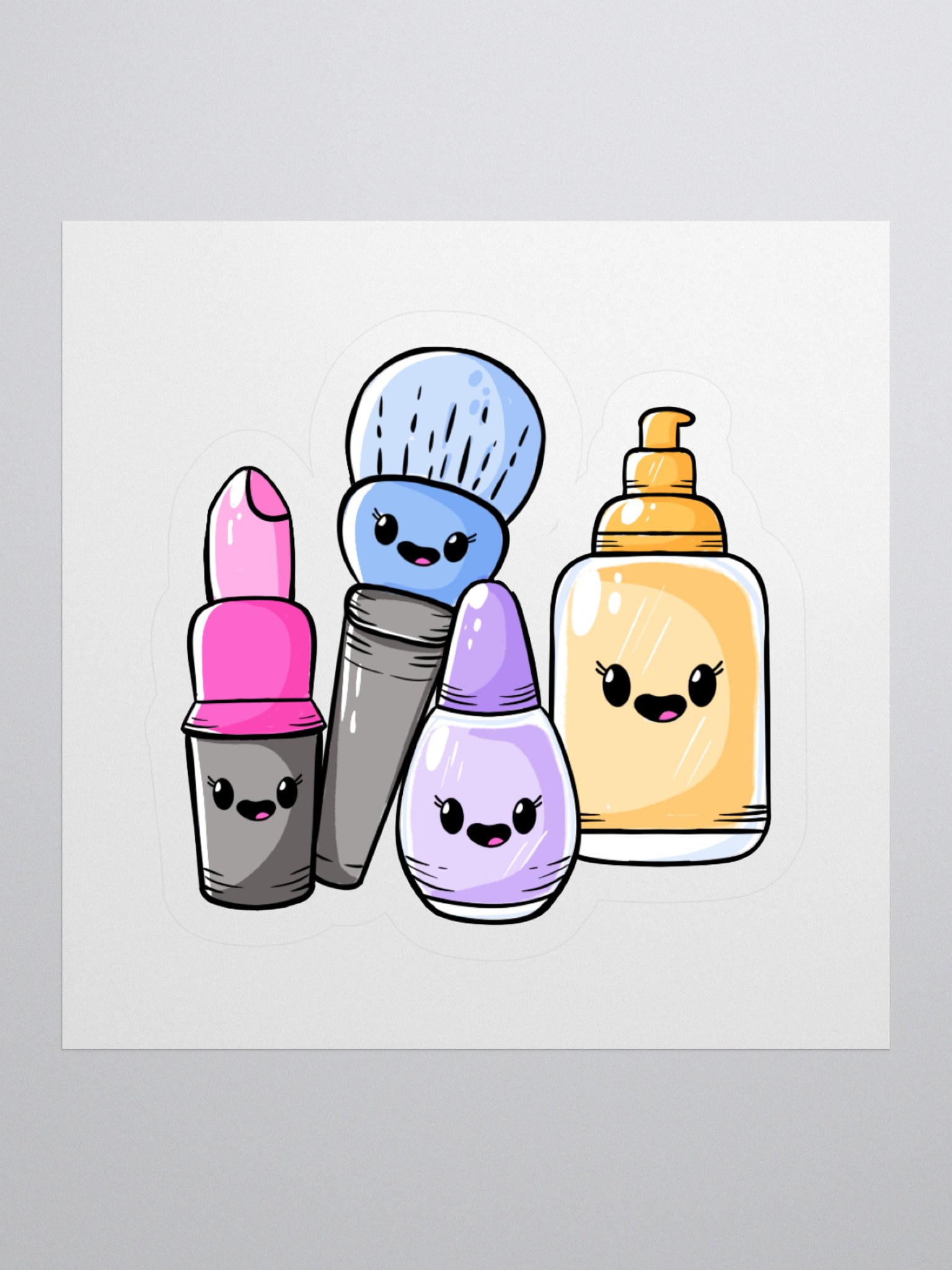 Cute Cosmetics Kiss Cut Sticker product image (1)