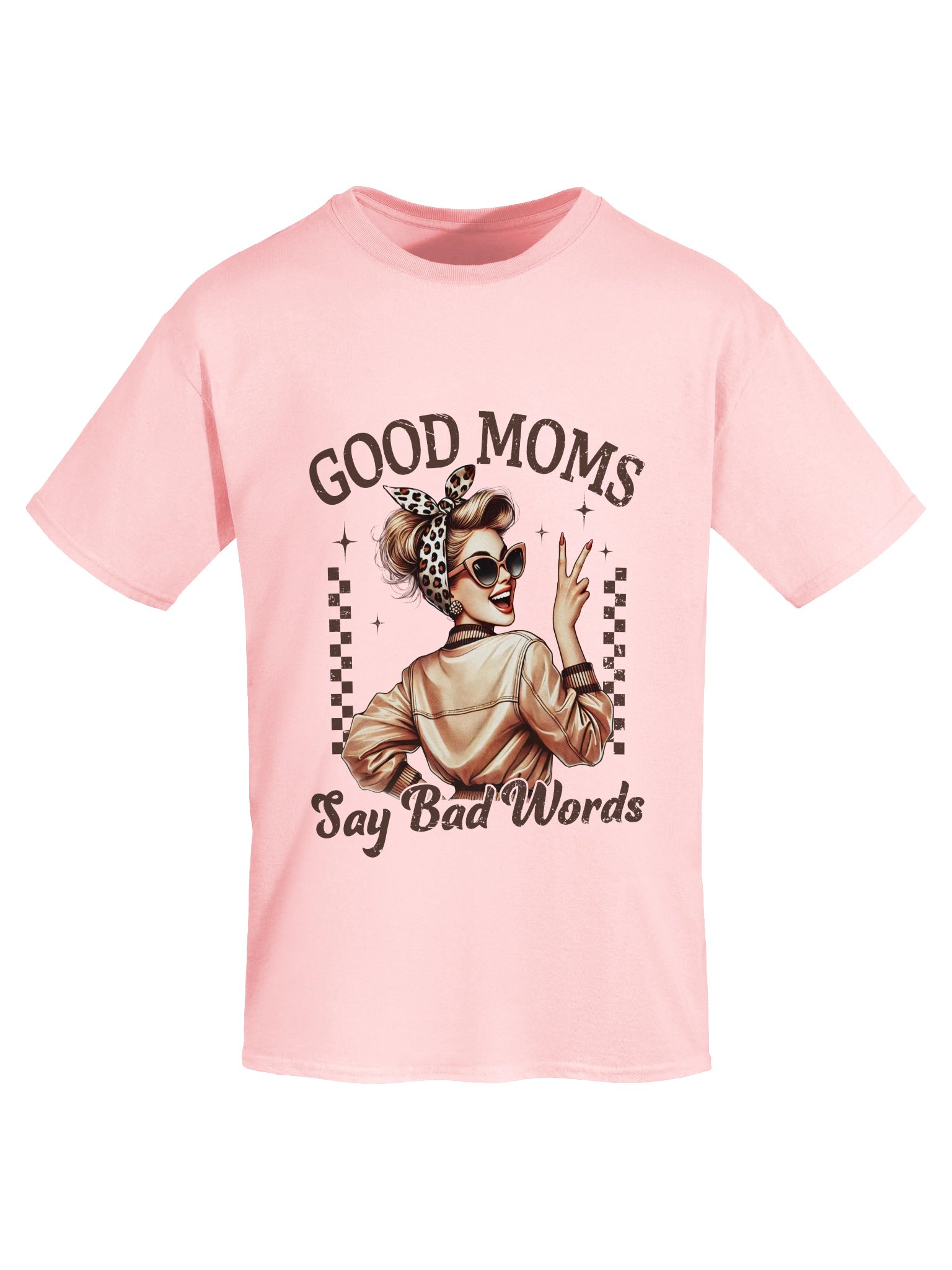 Good Moms Say Bad Words T-Shirt | Funny Vintage Mom Graphic Tee product image (22)