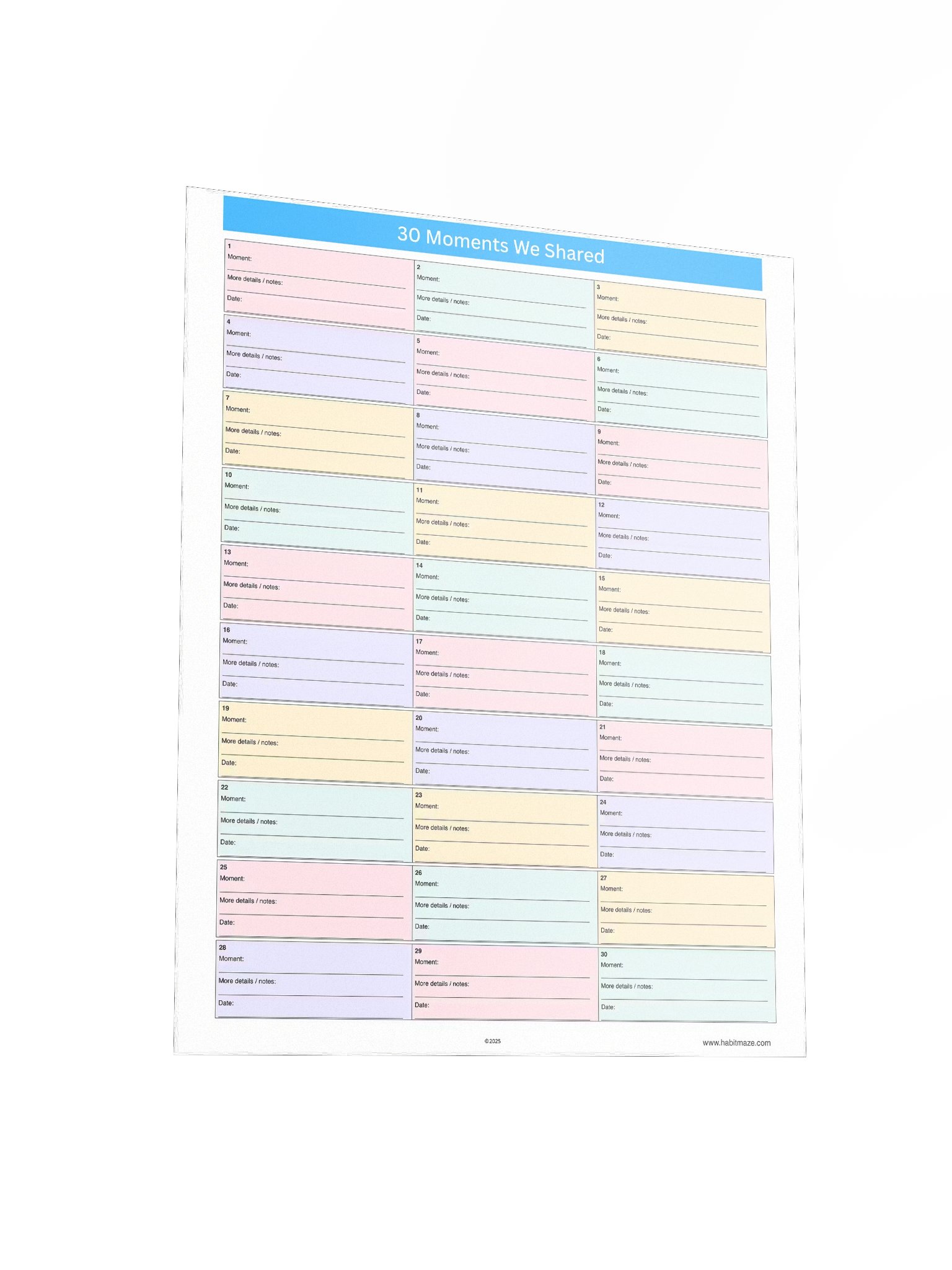 30 Moments We Shared product image (4)