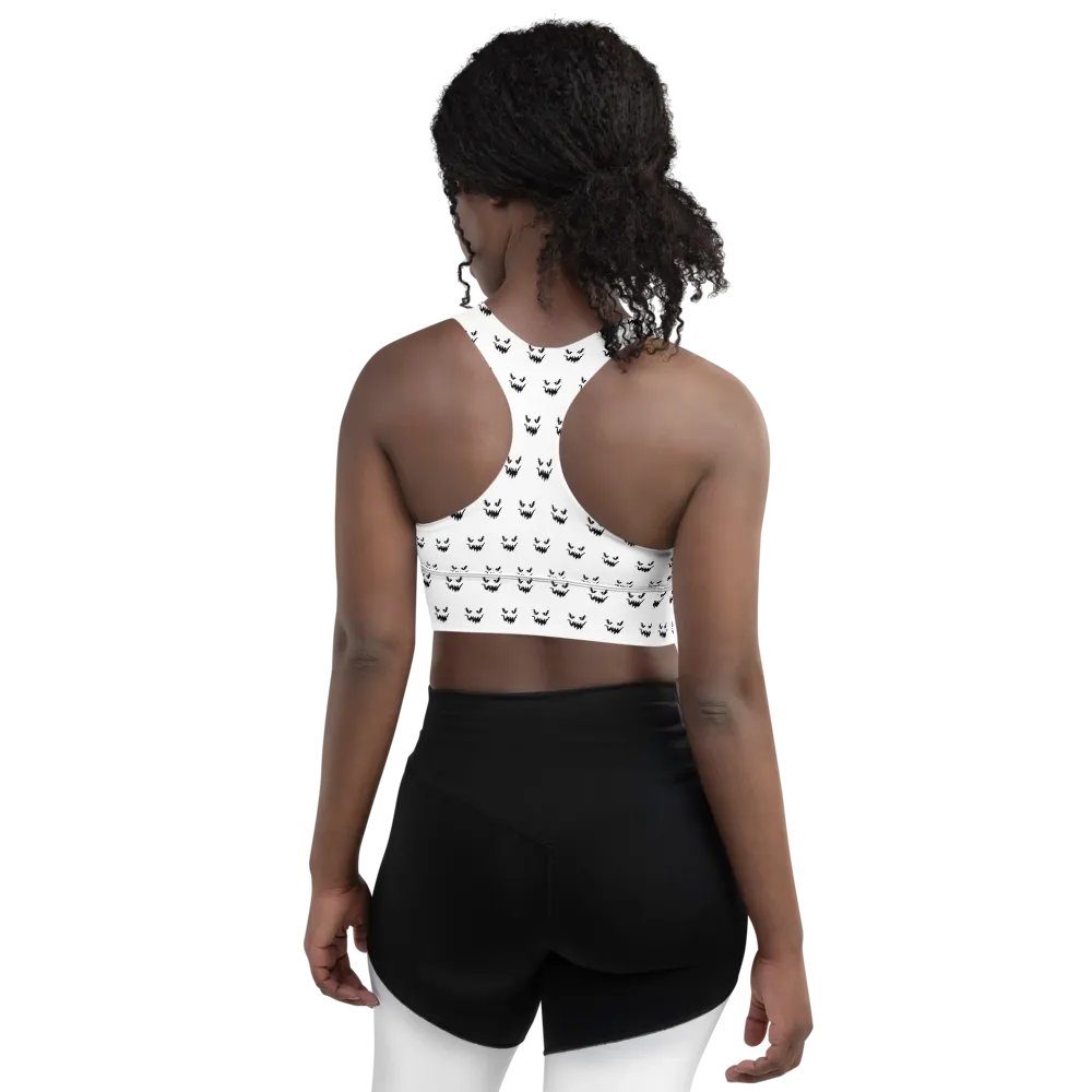 ChainingGhost Longline Sports Bra product image (5)