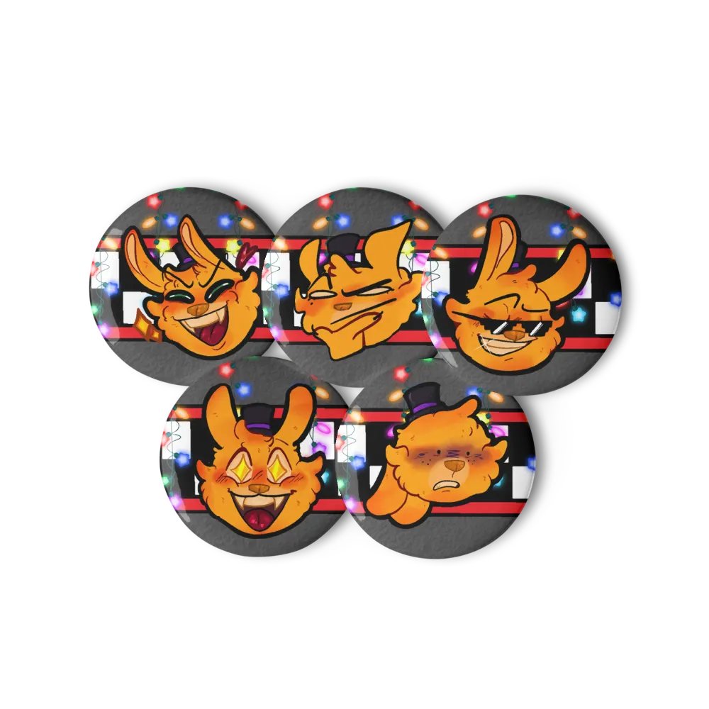 Springy Twitch Pins! (Set 1) product image (7)