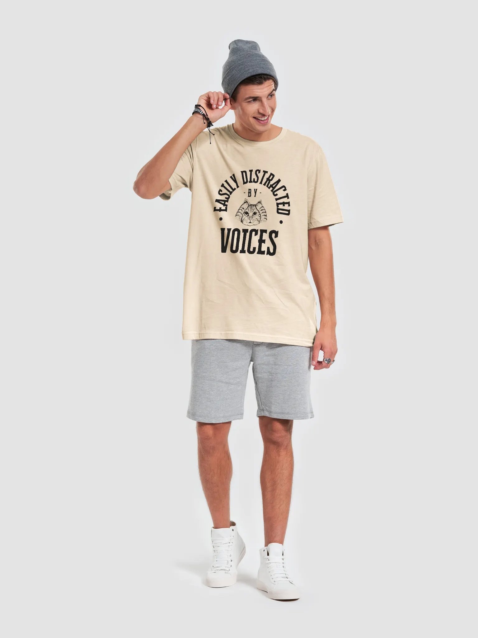 Easily Distracted by Voices T-Shirt (Unisex) product image (4)