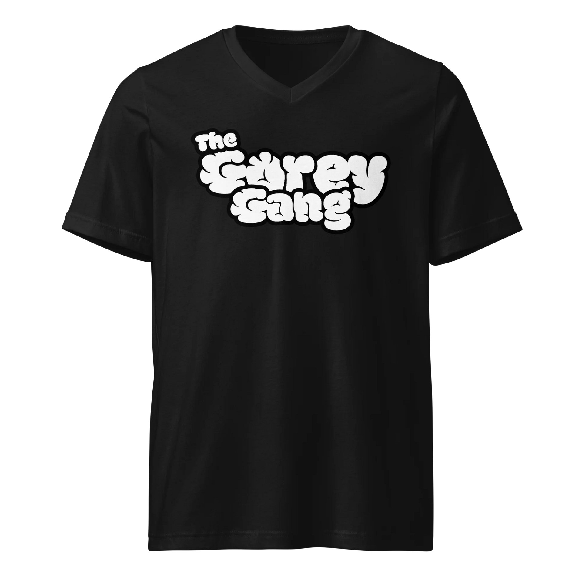 Gorey Gang B+W - Bella+Canvas Short Sleeve V-Neck Jersey T-Shirt product image (1)