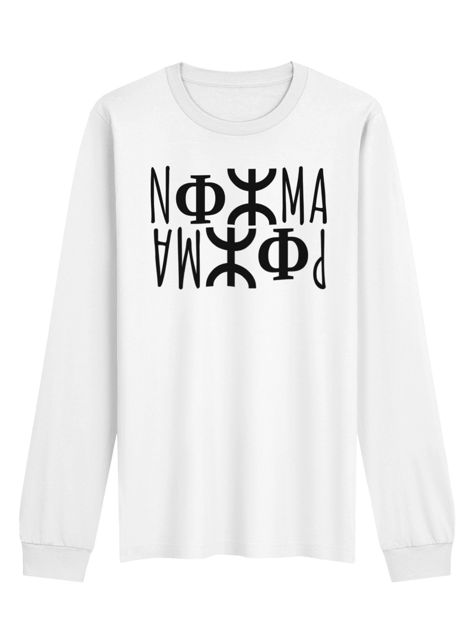 NΦⵣMA PΦⵣMA inverted logo product image (1)
