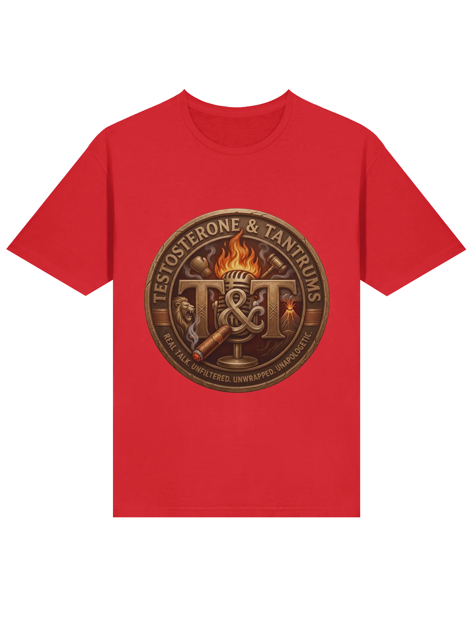 The T&T Signature Tee - RED product image (2)