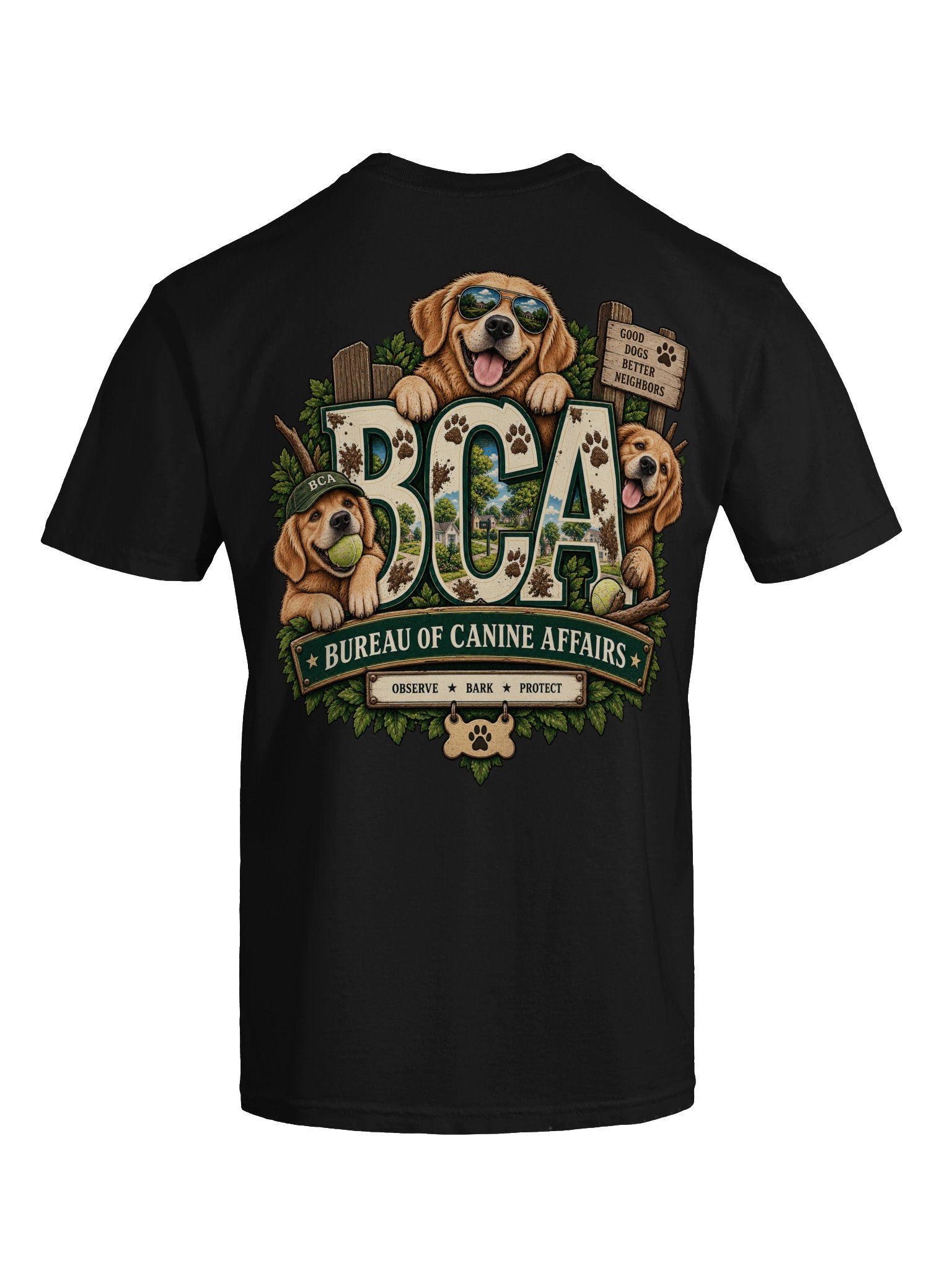 Bureau of Canine Affairs Heavyweight Tee product image (94)