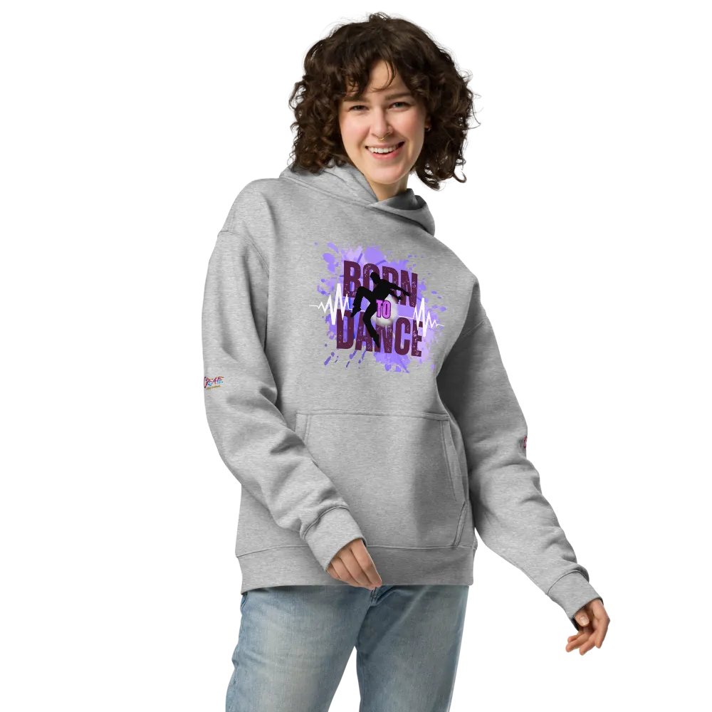 Born to Dance His Silhouette Unisex Oversized Hoodie product image (33)