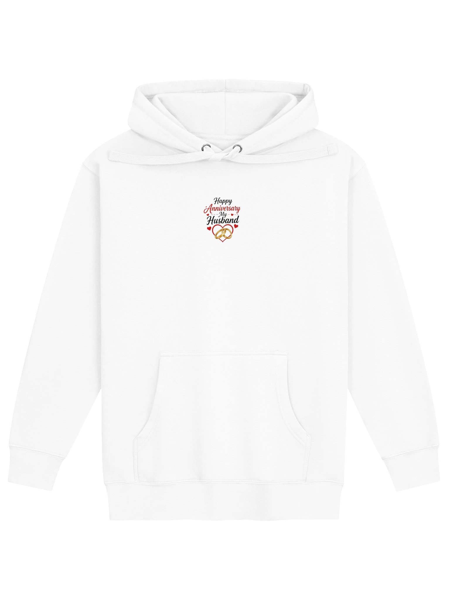 Happy Anniversary My Husband Hoodie - Wedding Rings product image (1)