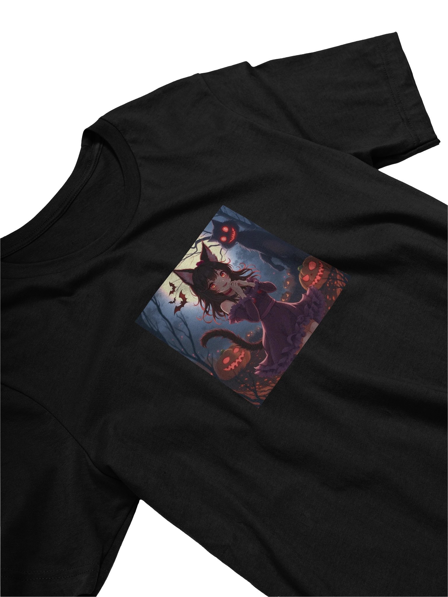 Halloween Catgirl T-Shirt product image (3)