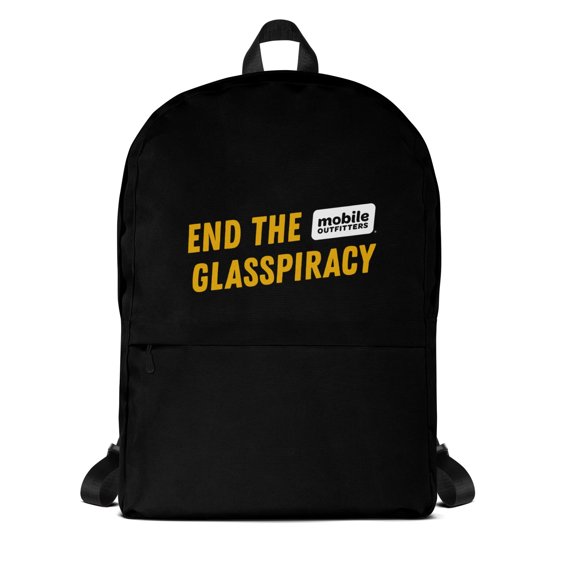 End the Glasspiracy Backpack product image (1)