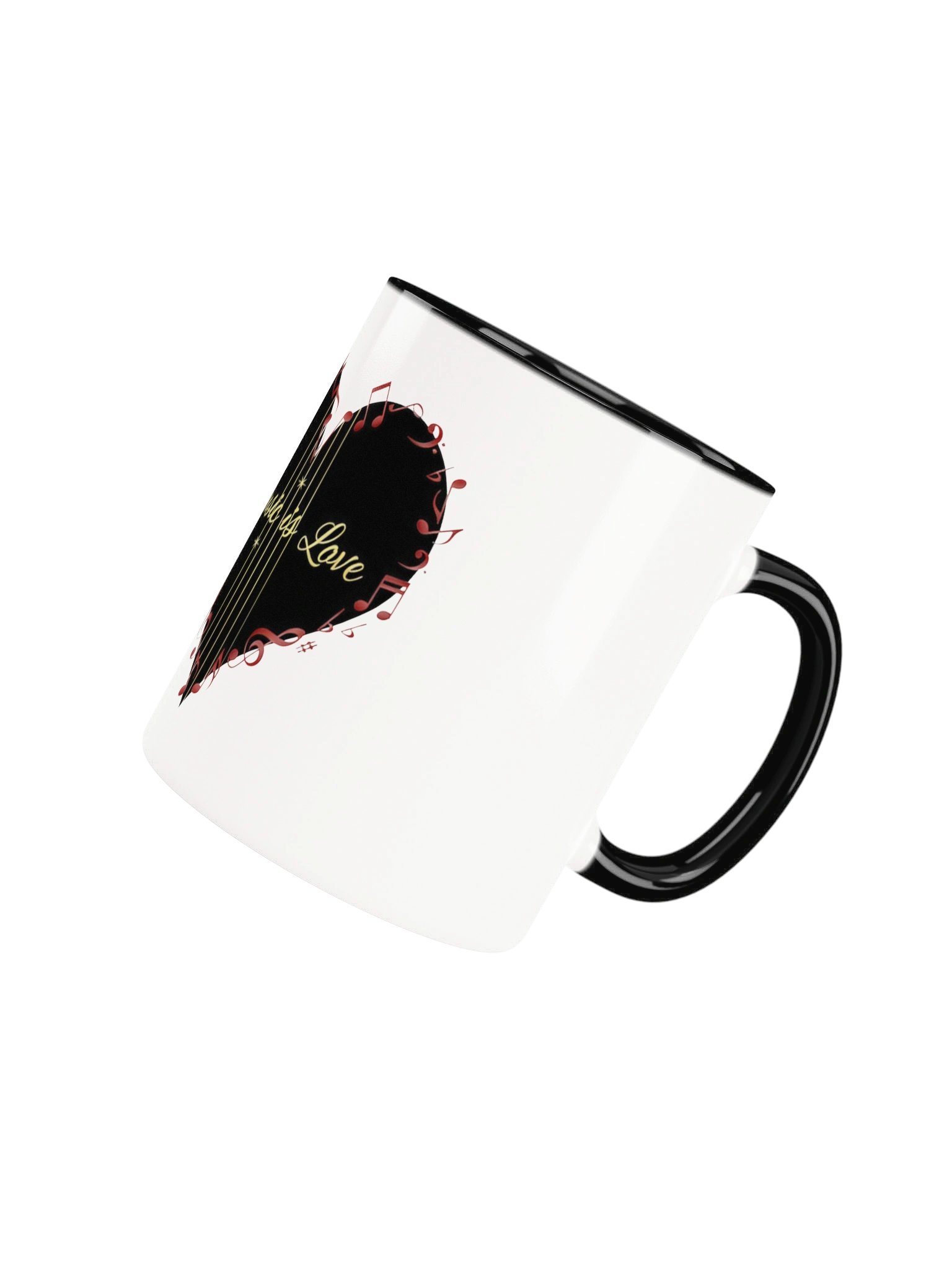 Music Is Love Heart Mug product image (5)