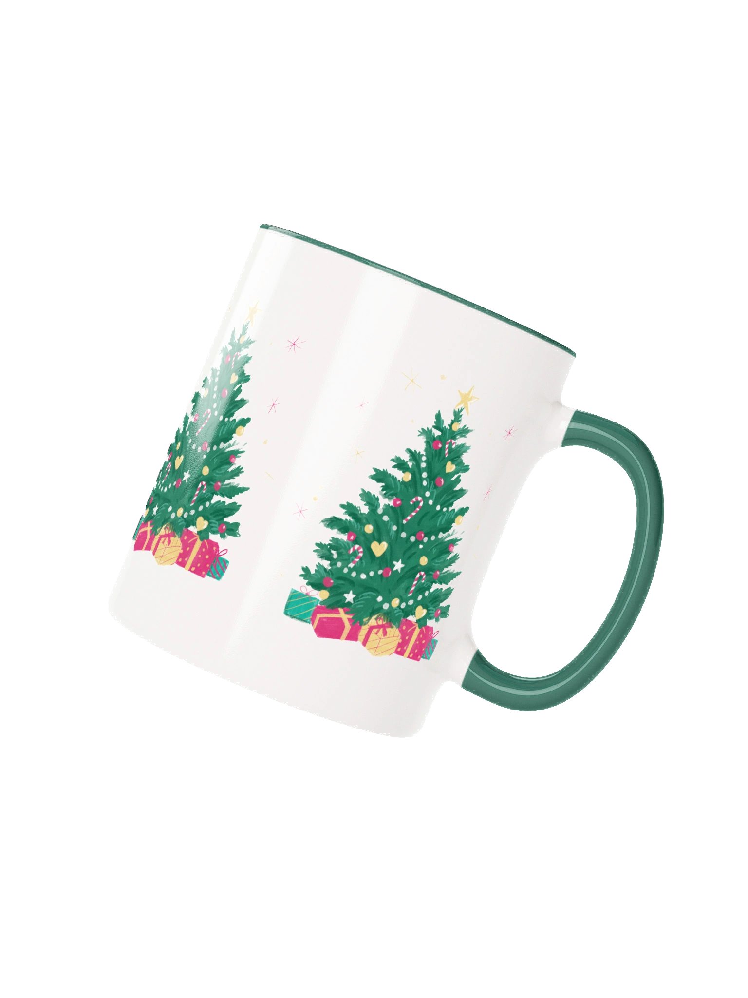 Festive Trees Ceramic Mug product image (2)