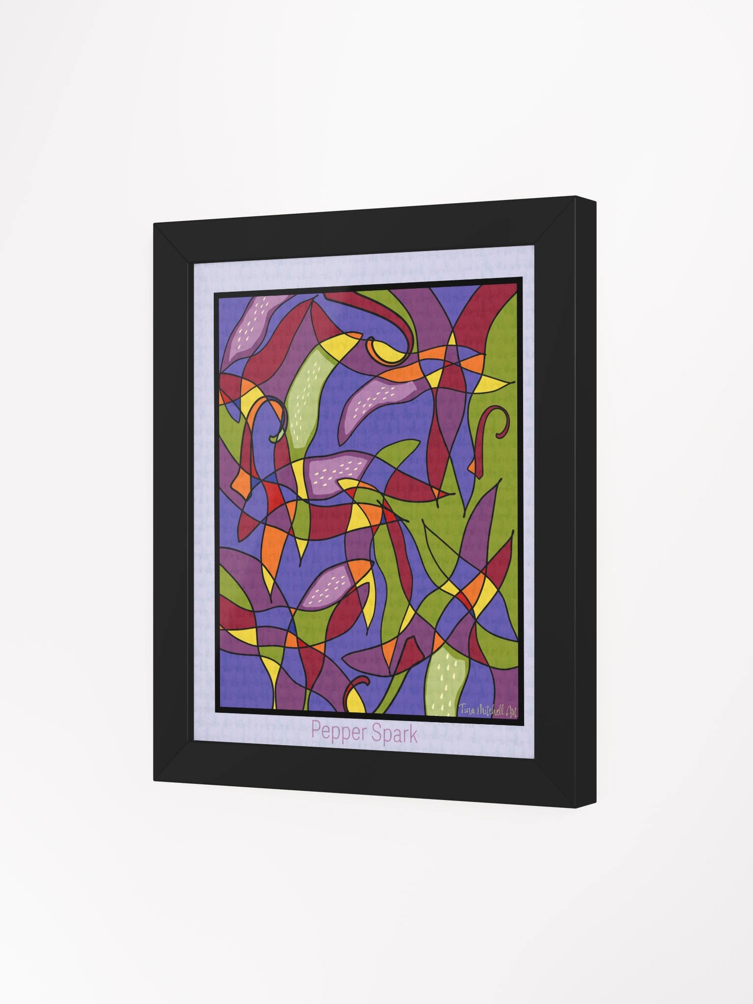 Pepper Spark – Framed Art Poster product image (4)