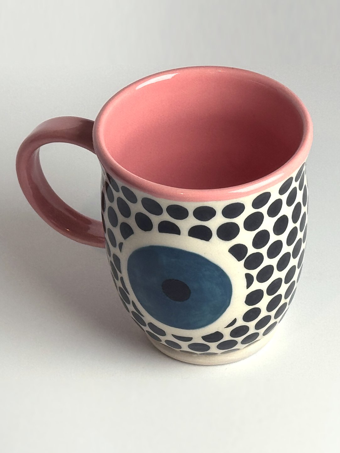 Pink Dot Mug with Nazar product image (1)