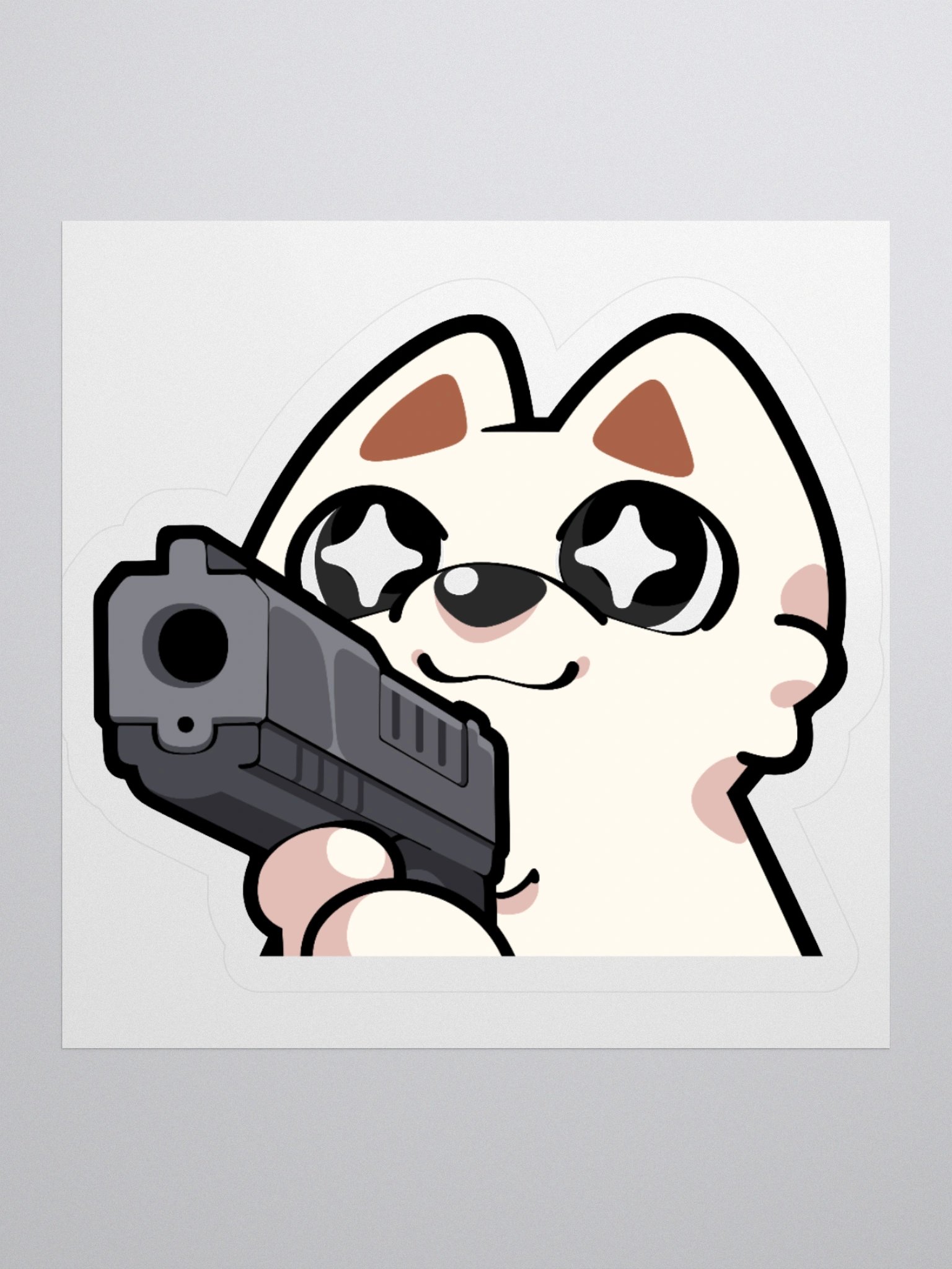 Pew Pew Sticker product image (2)