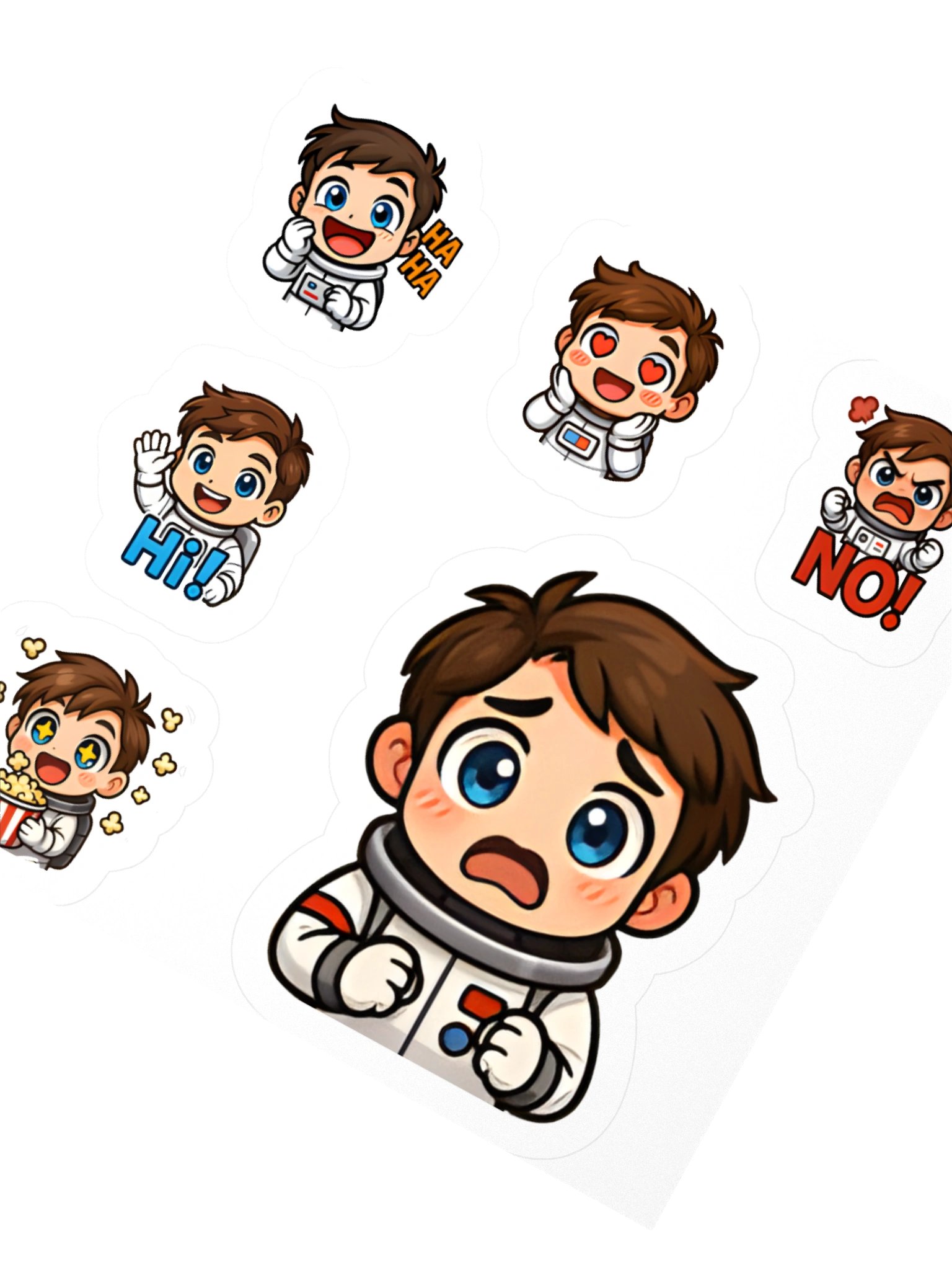 Shadow Nick Emote Sticker Sheet product image (5)
