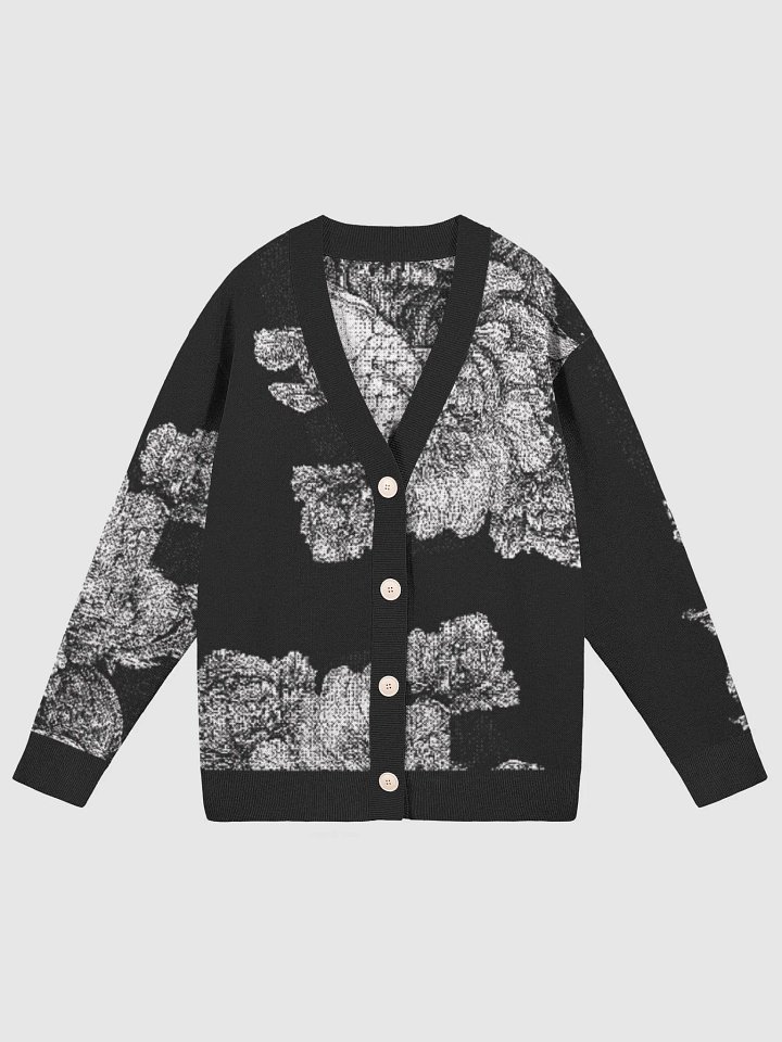 Koi Garden Jacquard Knit Cardigan product image (4)