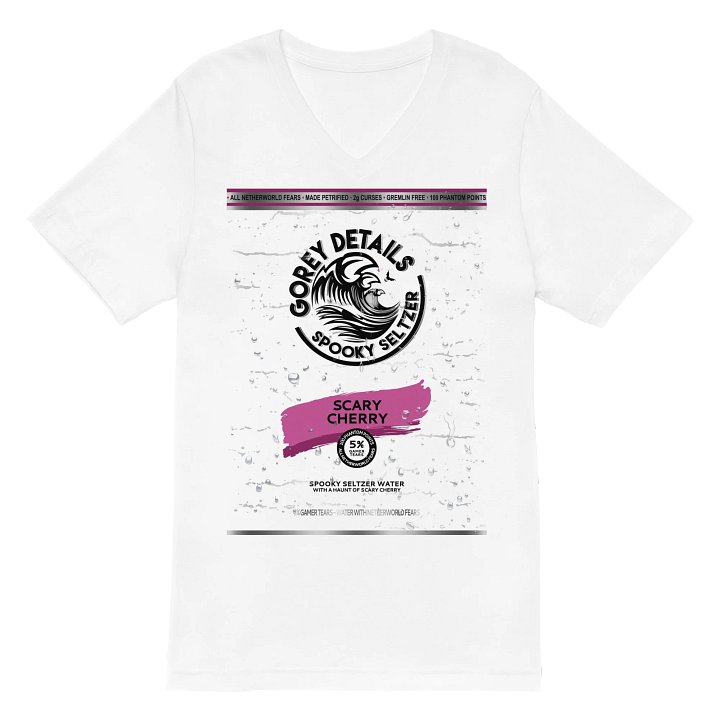 Spooky Seltzer - Bella+Canvas Short Sleeve V-Neck Jersey T-Shirt product image (8)