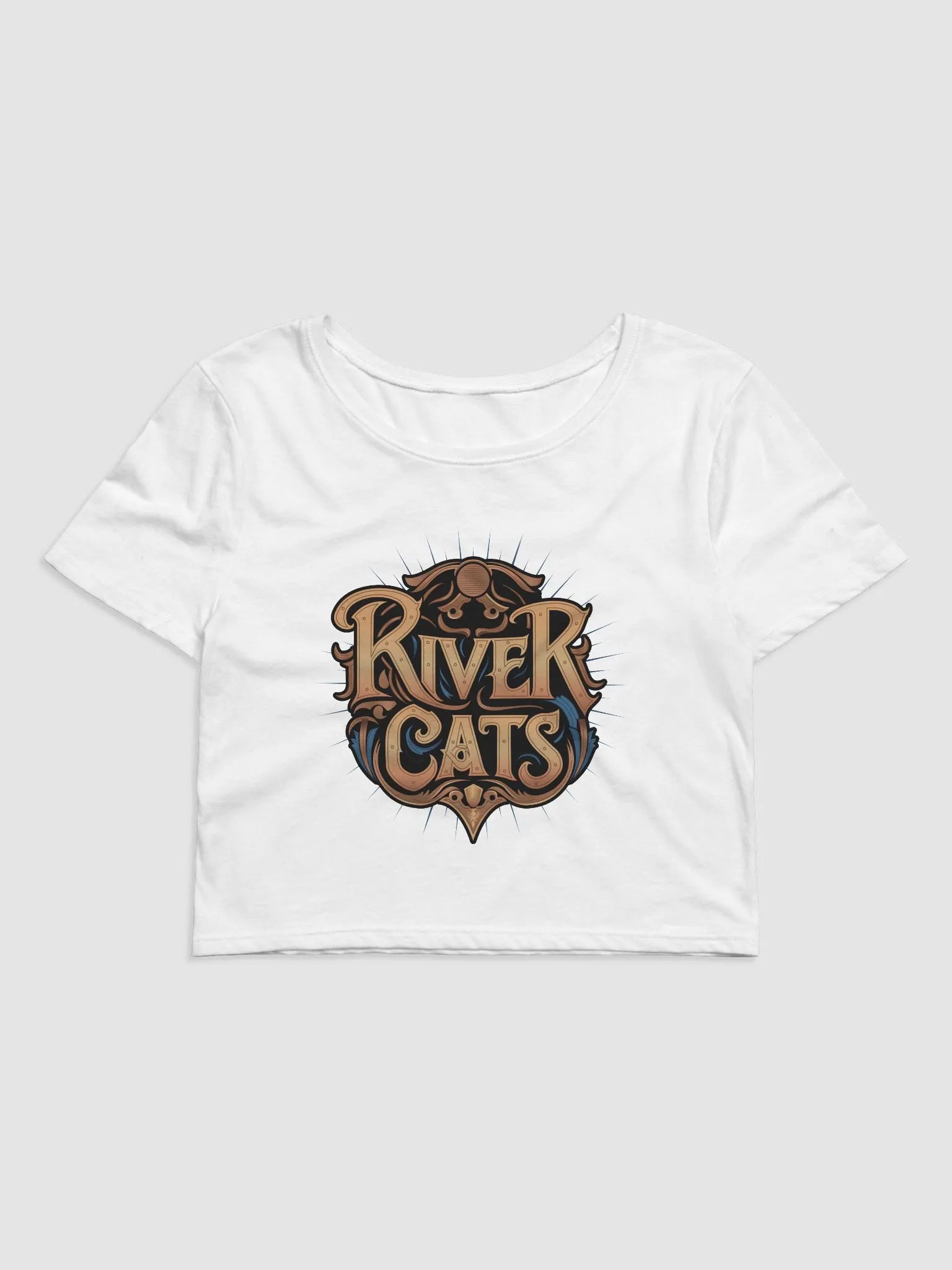 River Cats Crop Top product image (2)