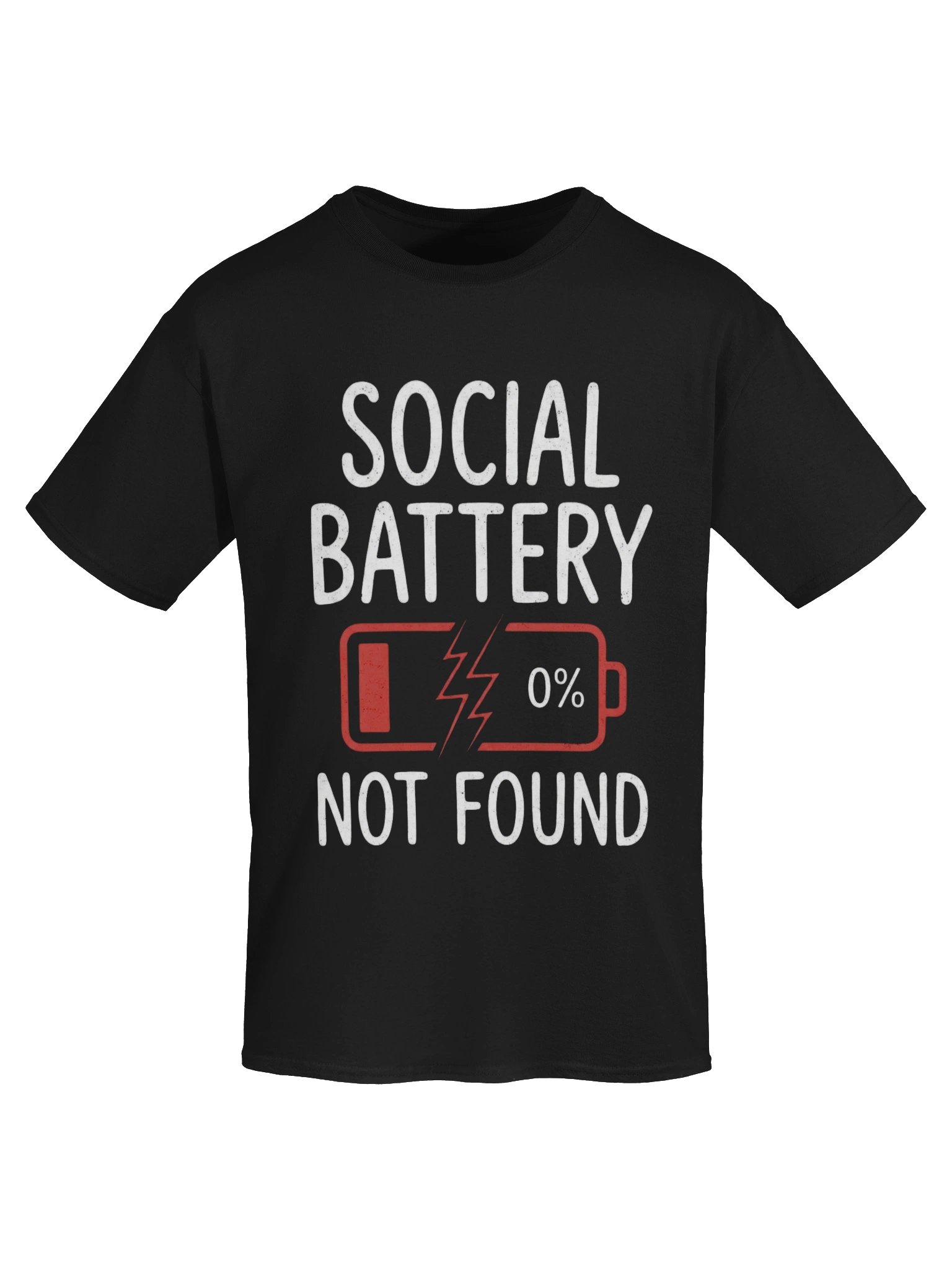 🔋 SOCIAL BATTERY 0% — NOT FOUND 📴 product image (6)