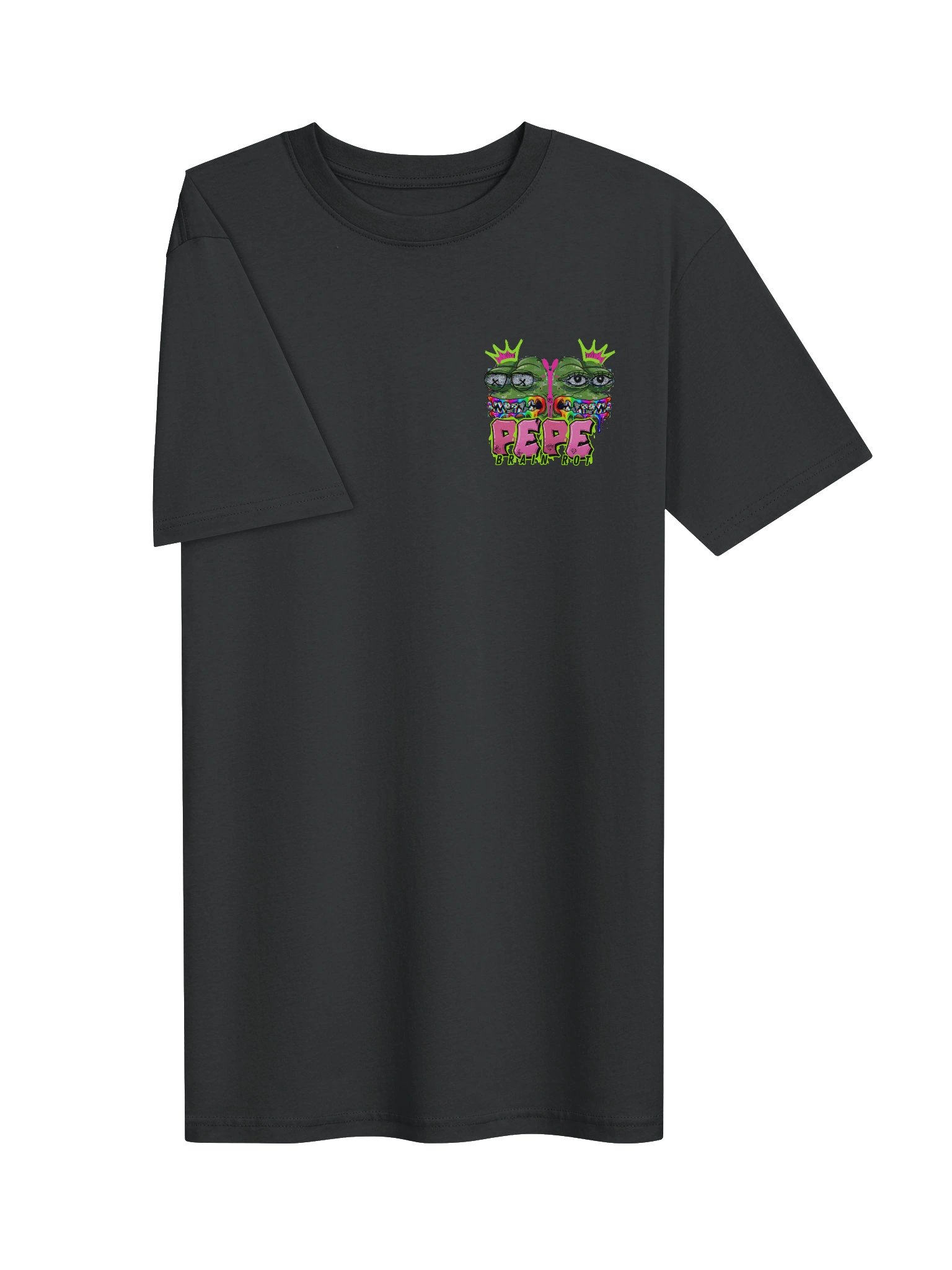 PEPE Brain Rot Crown Tee product image (3)