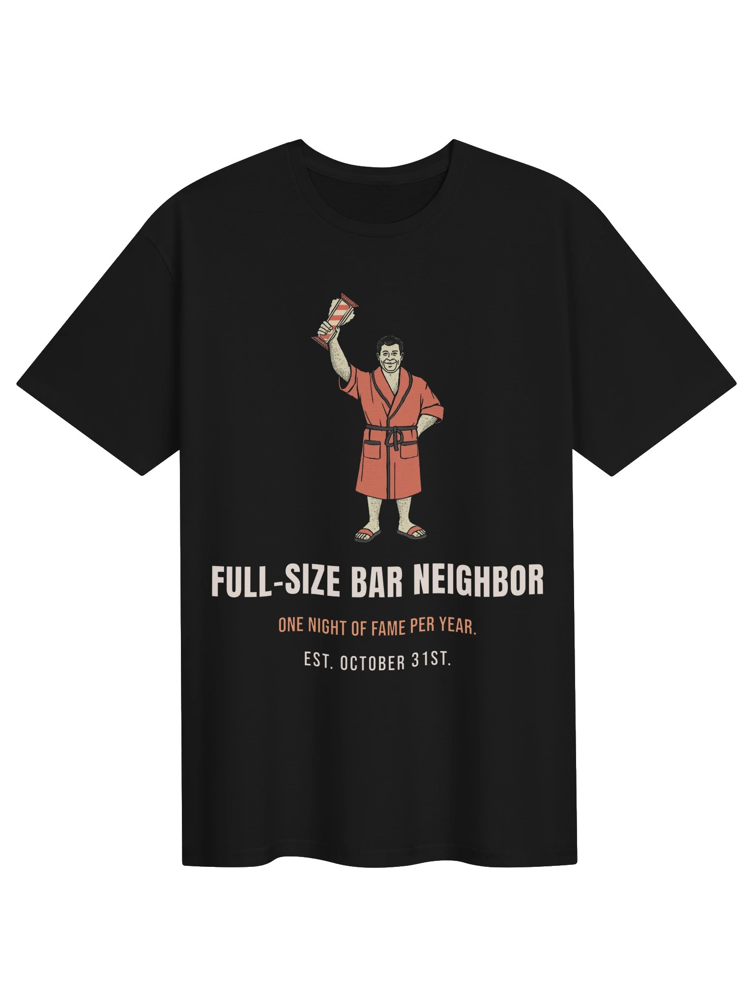 Halloween Shirt for Adults – Full-Size Bar Neighbor product image (1)