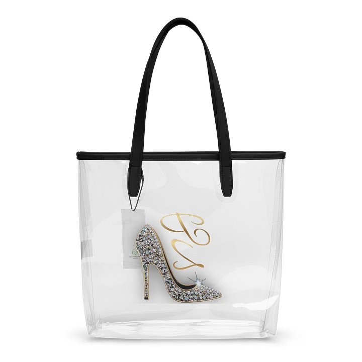 Poised Princess P2 Gold Stiletto Clear Tote product image (2)
