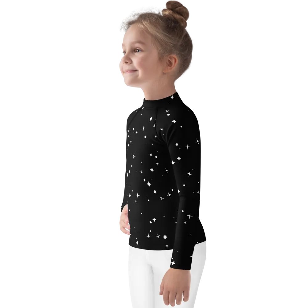 Starry Night Kids Rash Guard product image (3)